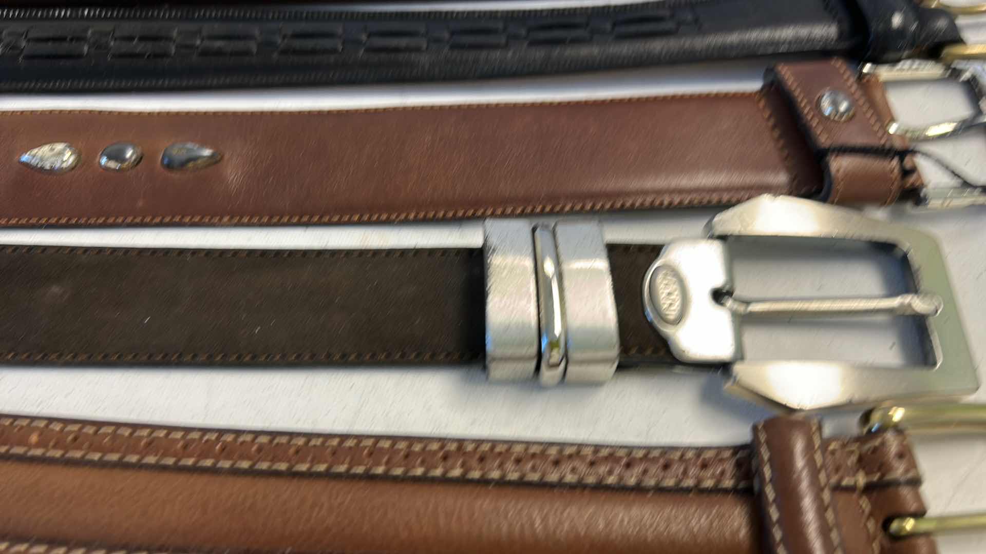 Photo 1 of 8 MENS LEATHER BELTS