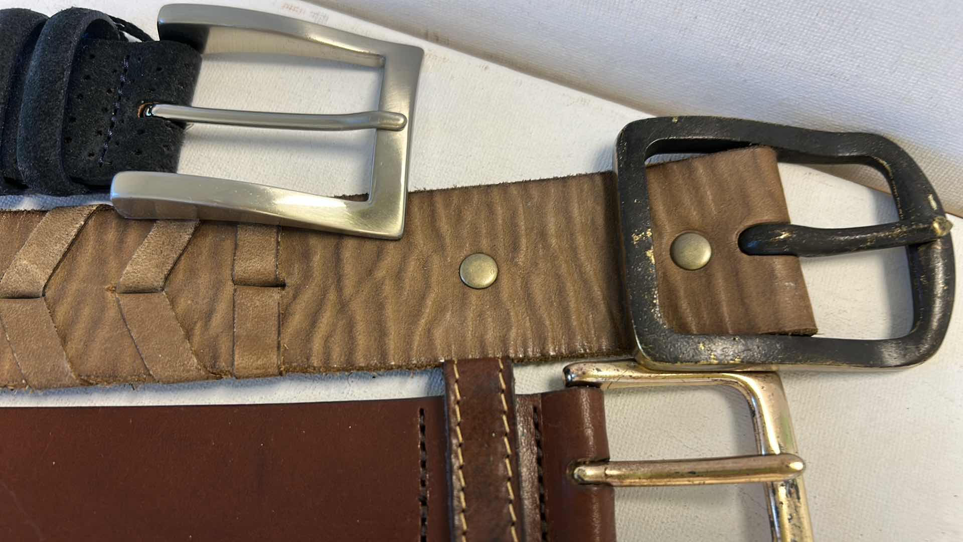 Photo 1 of 8 MENS LEATHER BELTS