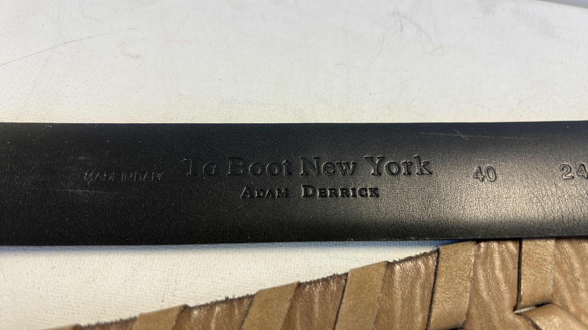 Photo 1 of 8 MENS LEATHER BELTS