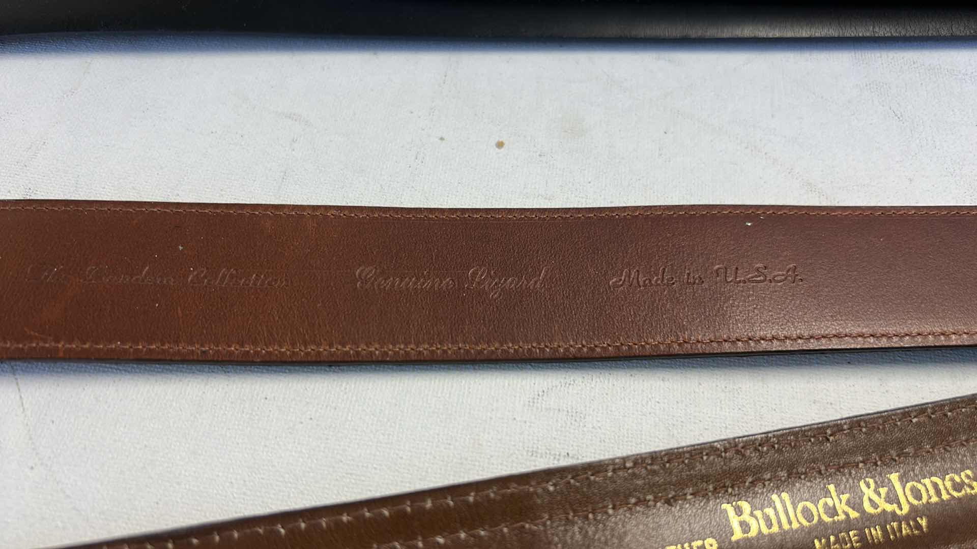 Photo 1 of 8 MENS LEATHER BELTS