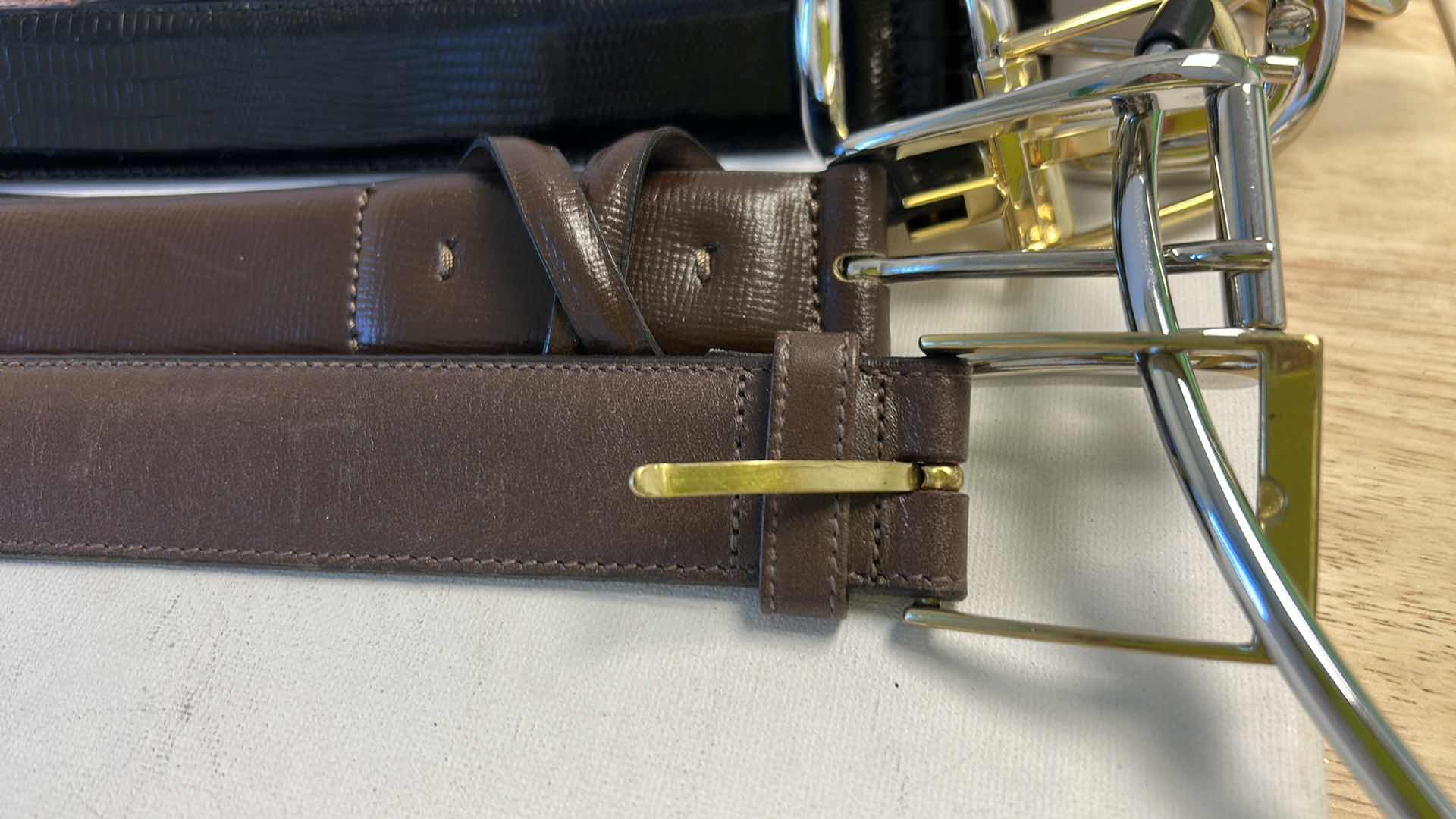 Photo 1 of 8 MENS LEATHER BELTS