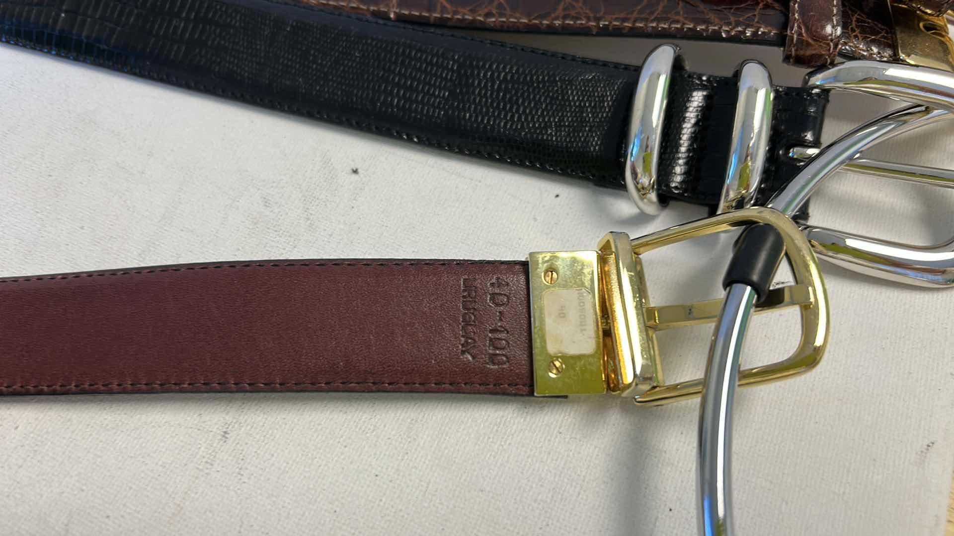 Photo 1 of 8 MENS LEATHER BELTS