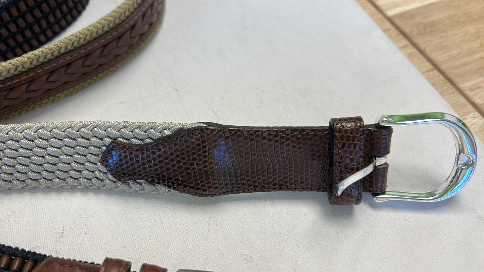 Photo 1 of 3 MENS LEATHER BELTS