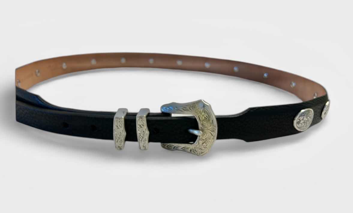 Photo 1 of MENS LEATHER CONCHO BELT