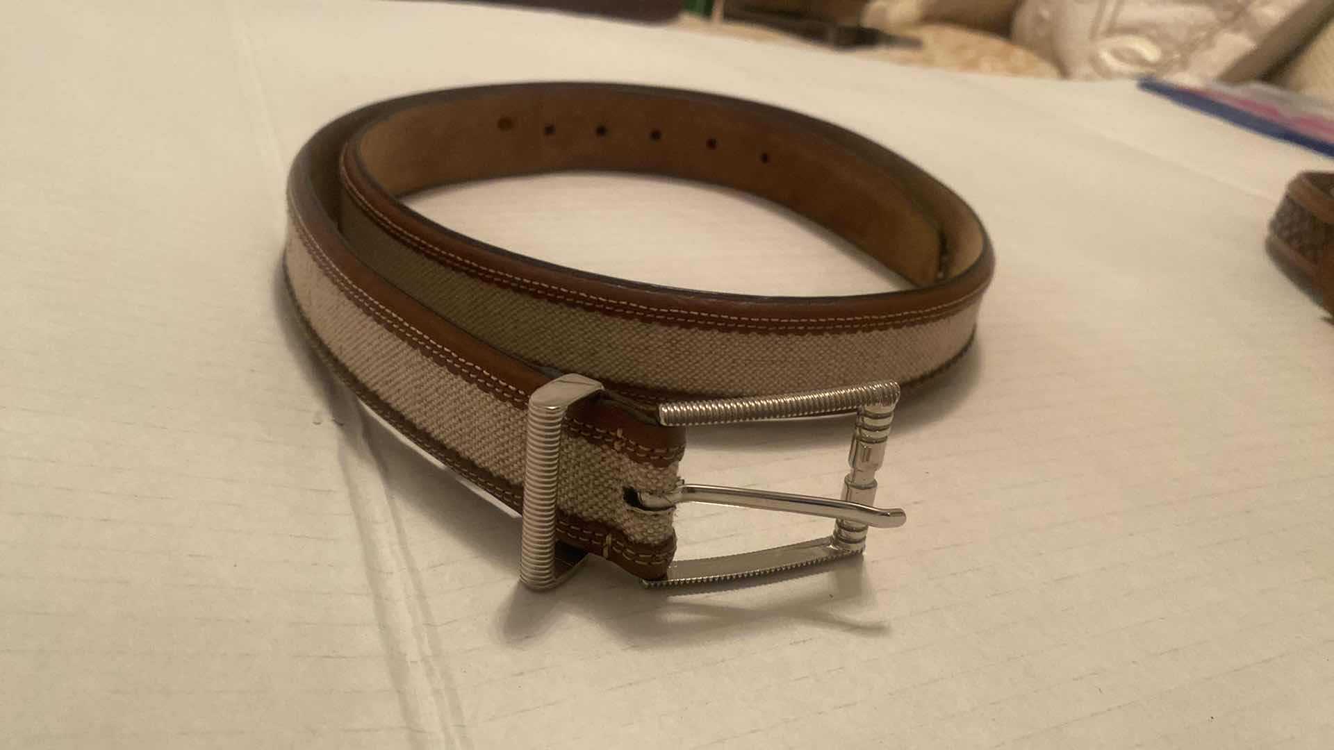 Photo 1 of 3 - MEZLAN BELTS MADE IN SPAIN SIZES 38 & 40