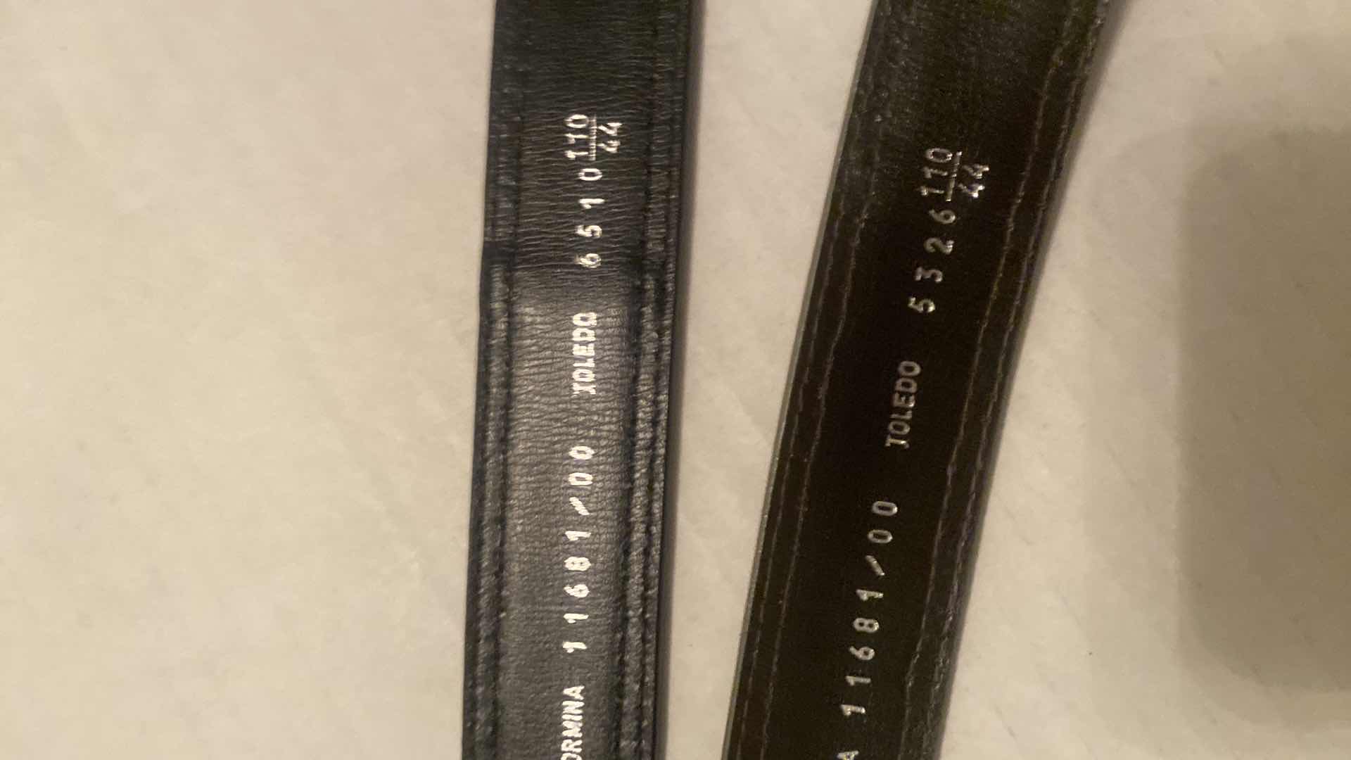Photo 1 of 3 - ROBERT GRAHAM & MOORESCH DESIGNER BELTS SIZE 44 & EST 48