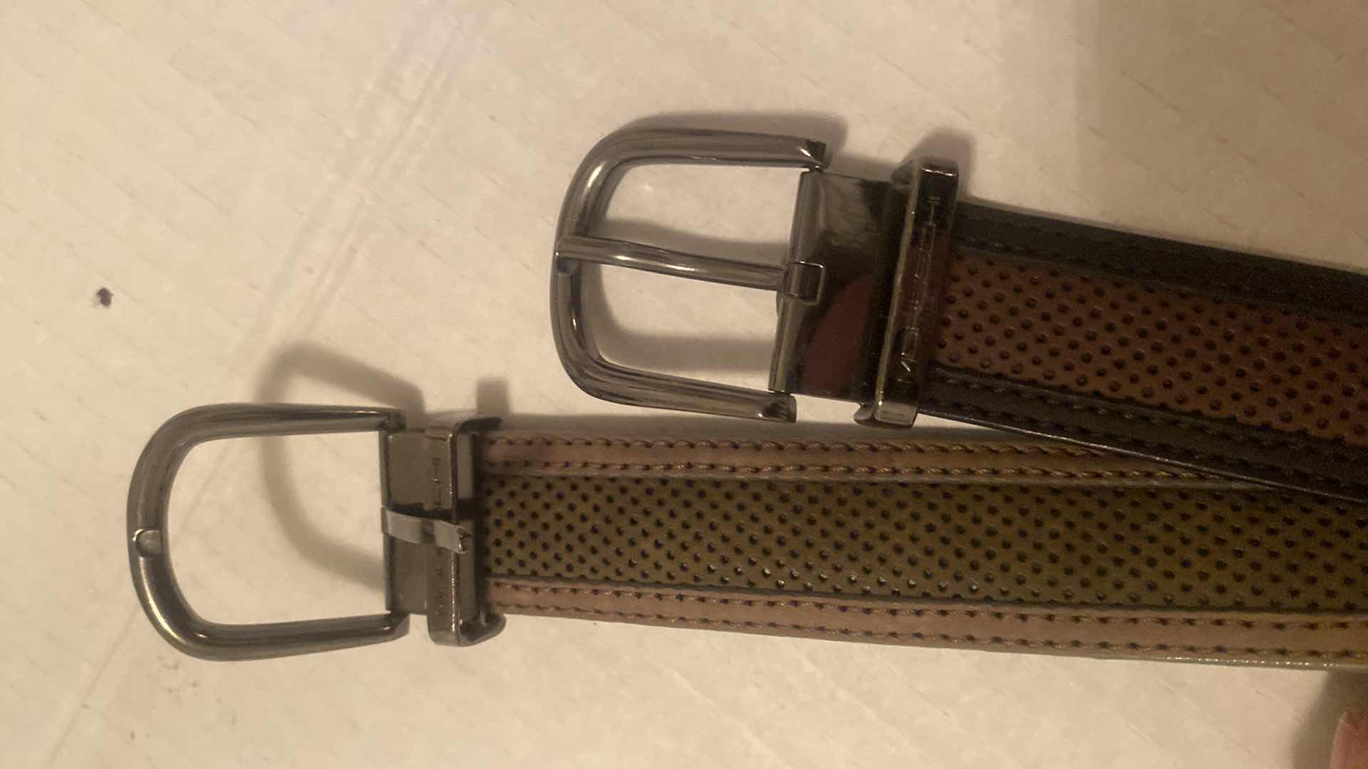 Photo 1 of 3 - ROBERT GRAHAM & MOORESCH DESIGNER BELTS SIZE 44 & EST 48