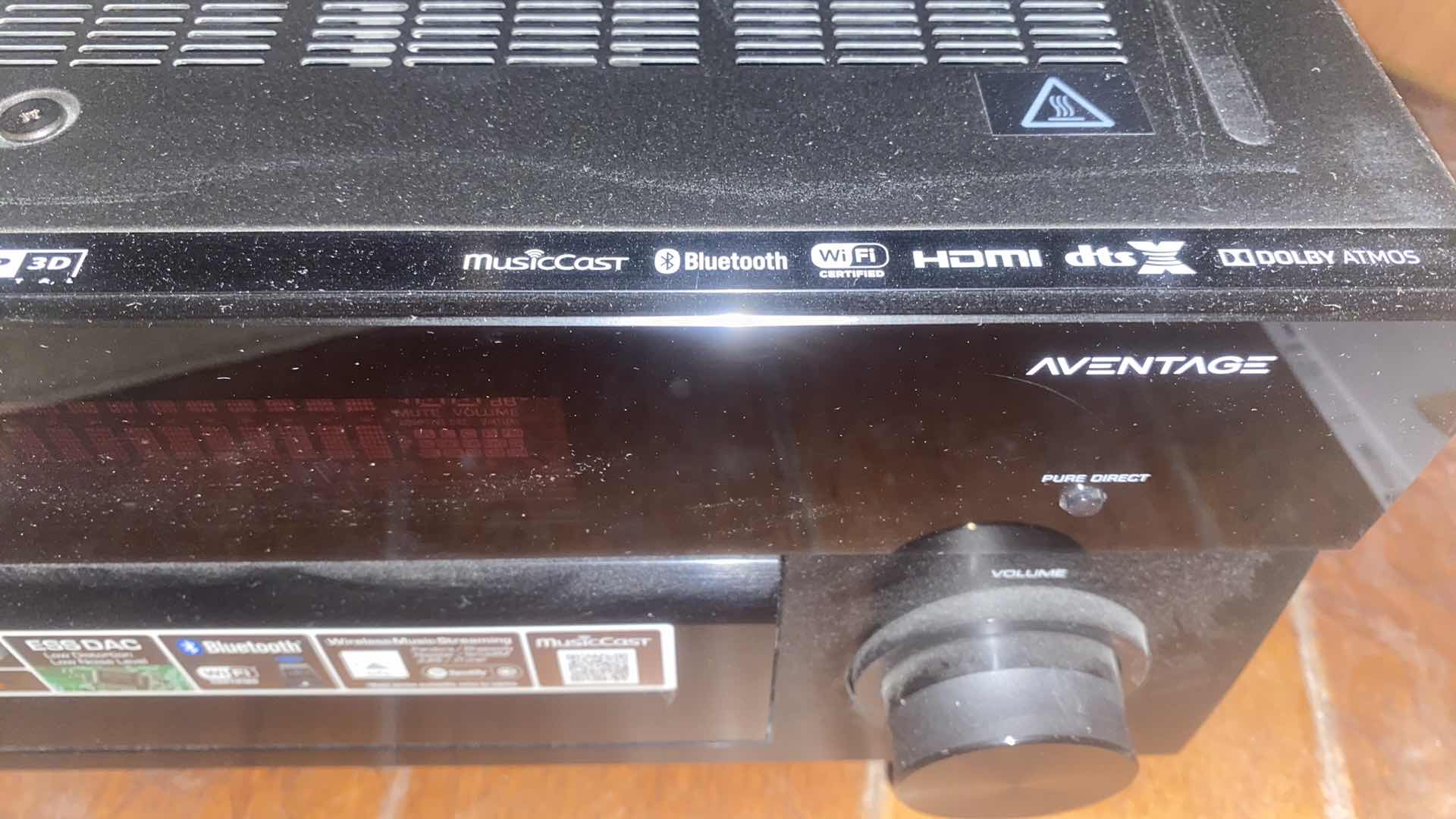 Photo 1 of YAMAHA AVENTAGE 310WV9.2 CHANNEL NETWORK READY 4K ULTA HD & 3D PASS THRU A/V HOME THEATER RECEIVER RX-A2060BL