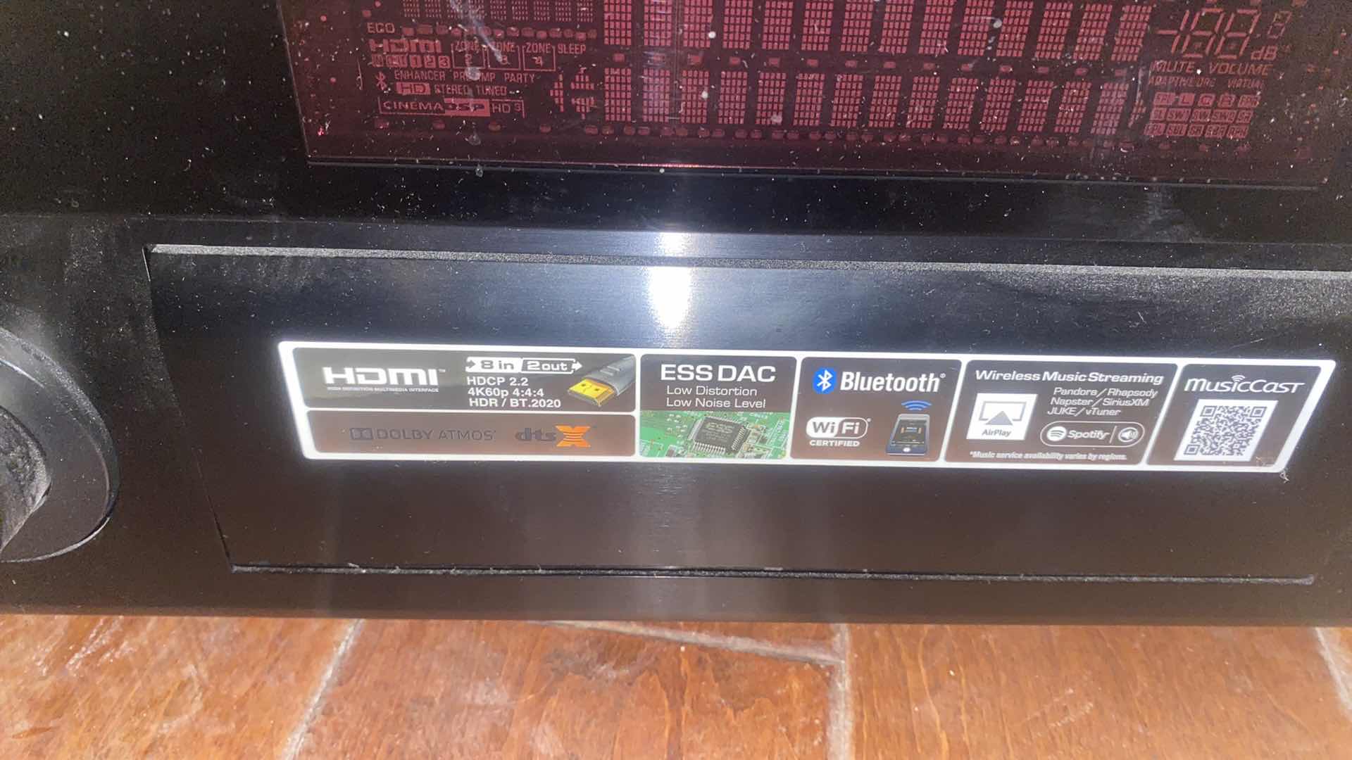 Photo 1 of YAMAHA AVENTAGE 310WV9.2 CHANNEL NETWORK READY 4K ULTA HD & 3D PASS THRU A/V HOME THEATER RECEIVER RX-A2060BL