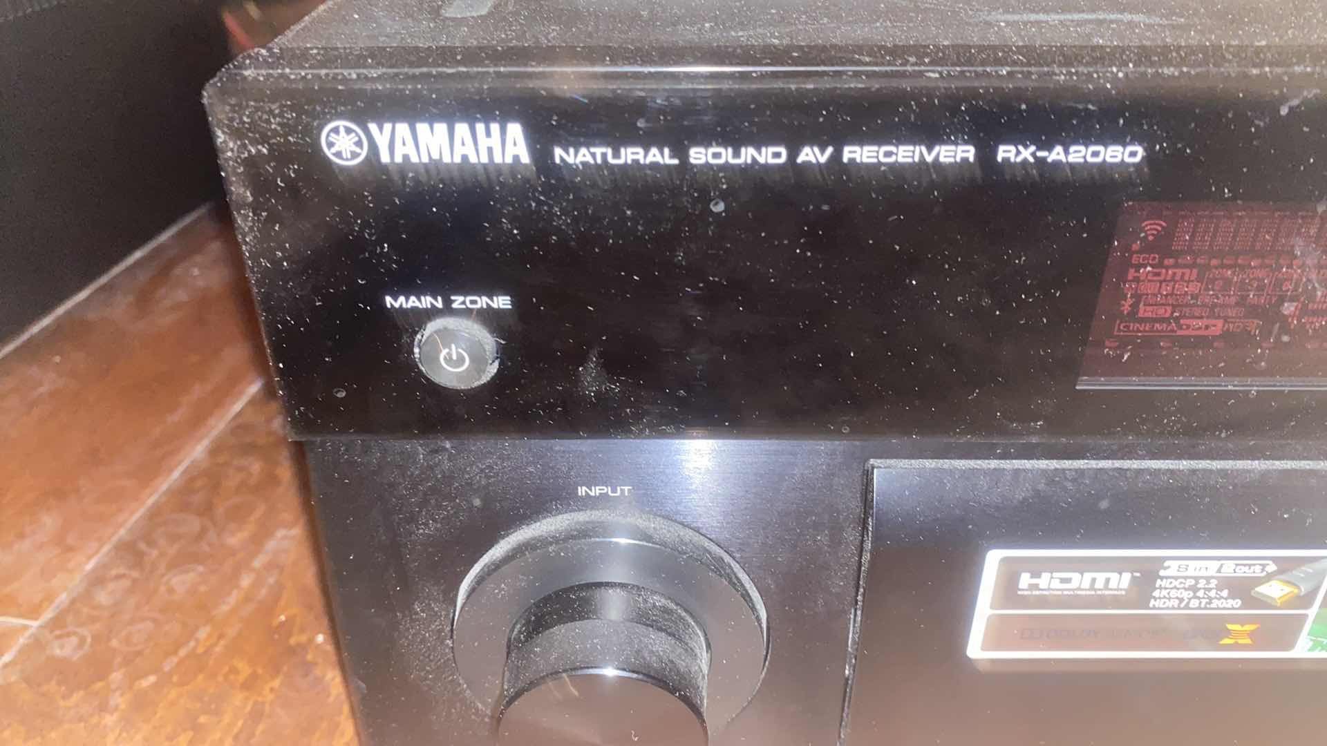 Photo 1 of YAMAHA AVENTAGE 310WV9.2 CHANNEL NETWORK READY 4K ULTA HD & 3D PASS THRU A/V HOME THEATER RECEIVER RX-A2060BL