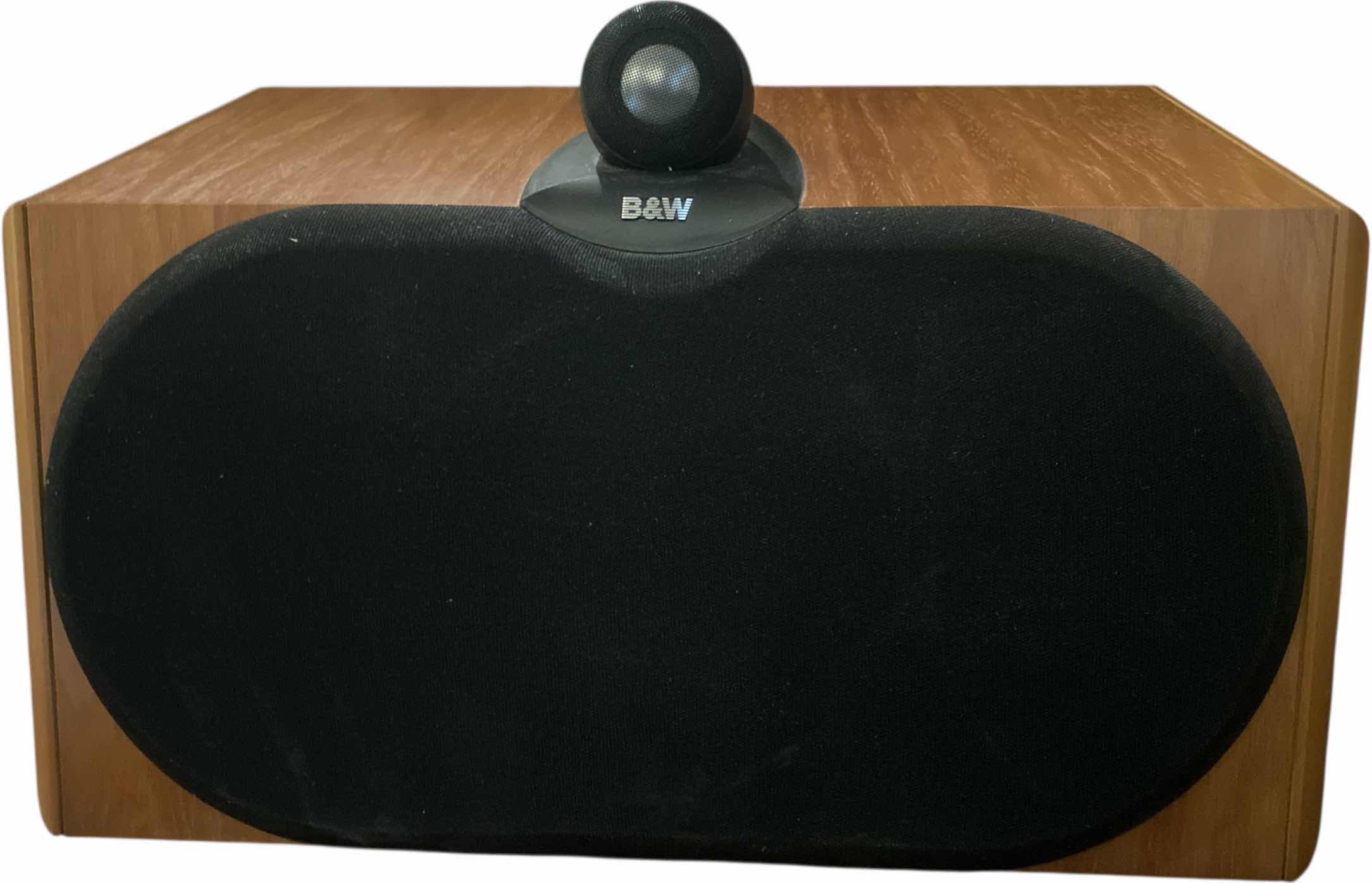 Photo 1 of BOWERS & WILKINS ROSEWOOD B&W CDM CNT SPEAKER 18” X 11” H 12” ( speaker wire not included)