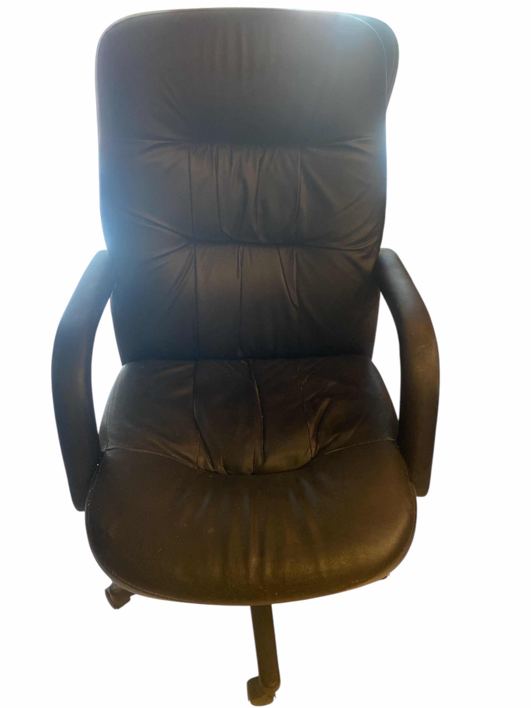Photo 1 of BLACK EXECUTIVE DESK CHAIR