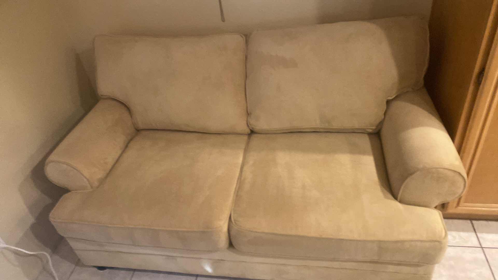 Photo 1 of 70” FABRIC LOVE SEAT