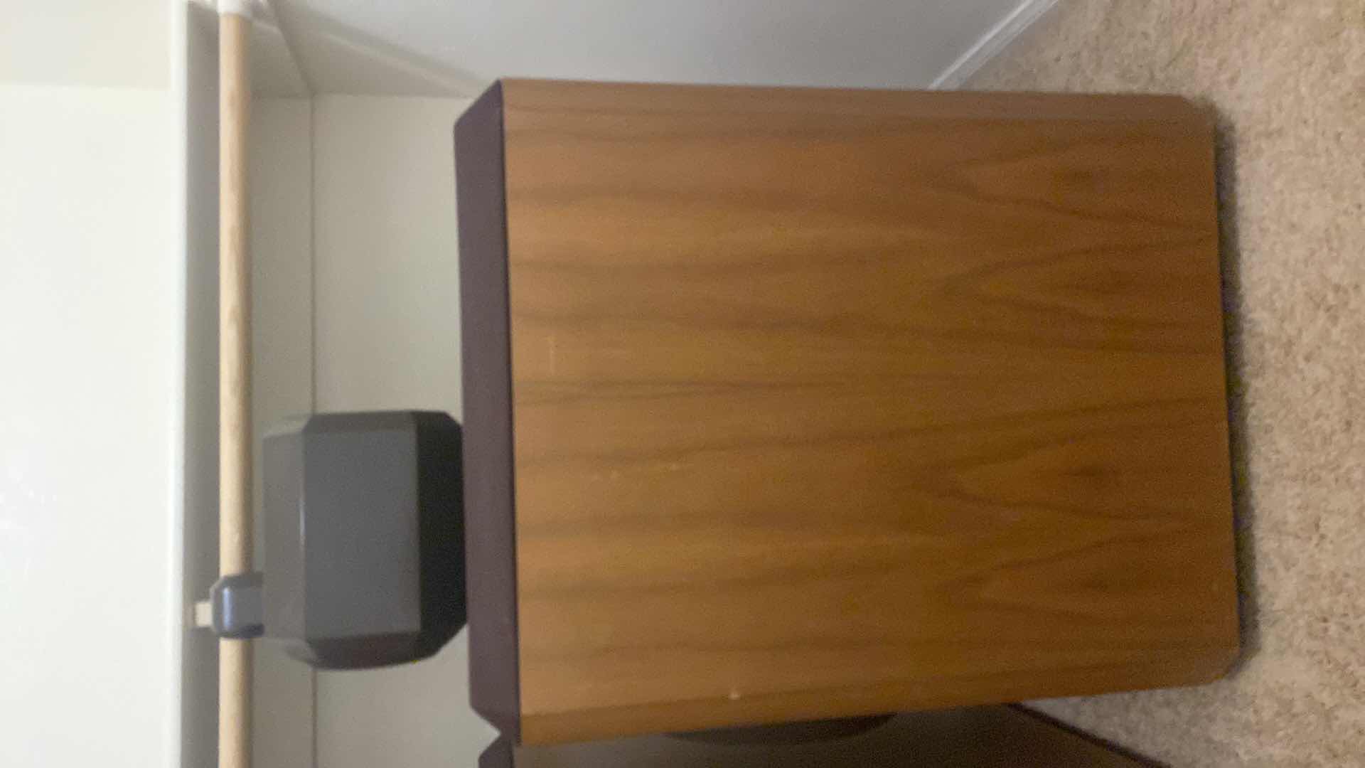 Photo 1 of BOWERS & WILKINS ROSEWOOD B&W SERIES 801 SPEAKERS (wires not included) 17” x 21” H 36”