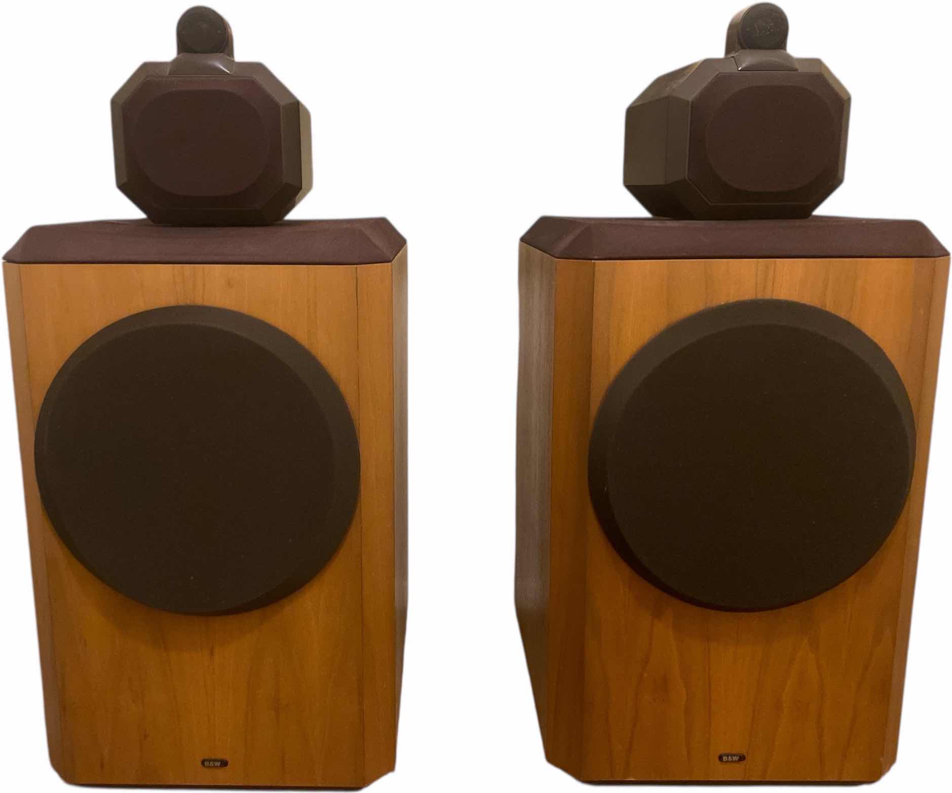 Photo 1 of BOWERS & WILKINS ROSEWOOD B&W SERIES 801 SPEAKERS (wires not included) 17” x 21” H 36”