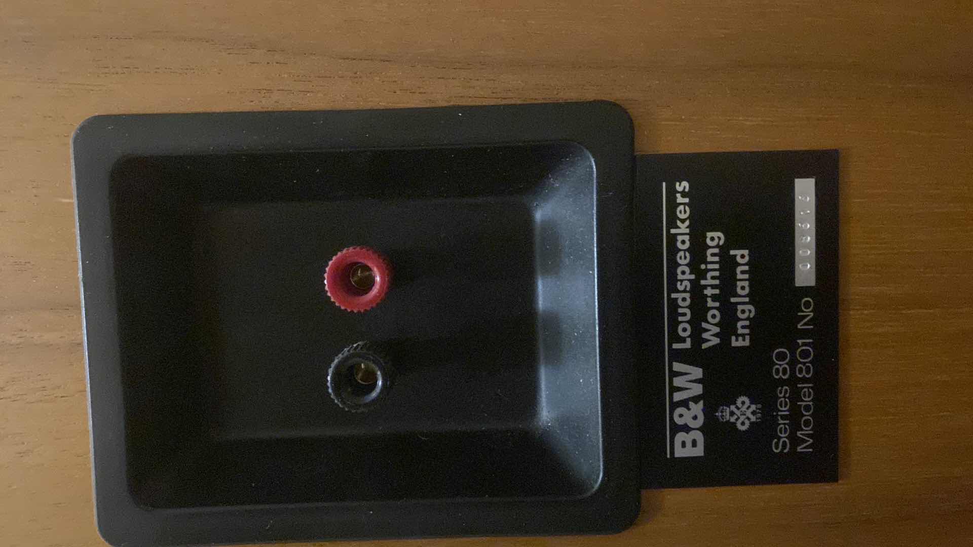 Photo 1 of BOWERS & WILKINS ROSEWOOD B&W SERIES 801 SPEAKERS (wires not included) 17” x 21” H 36”