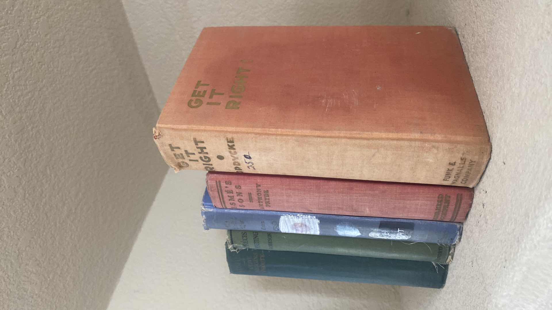 Photo 1 of VINTAGE BOOKS (5)