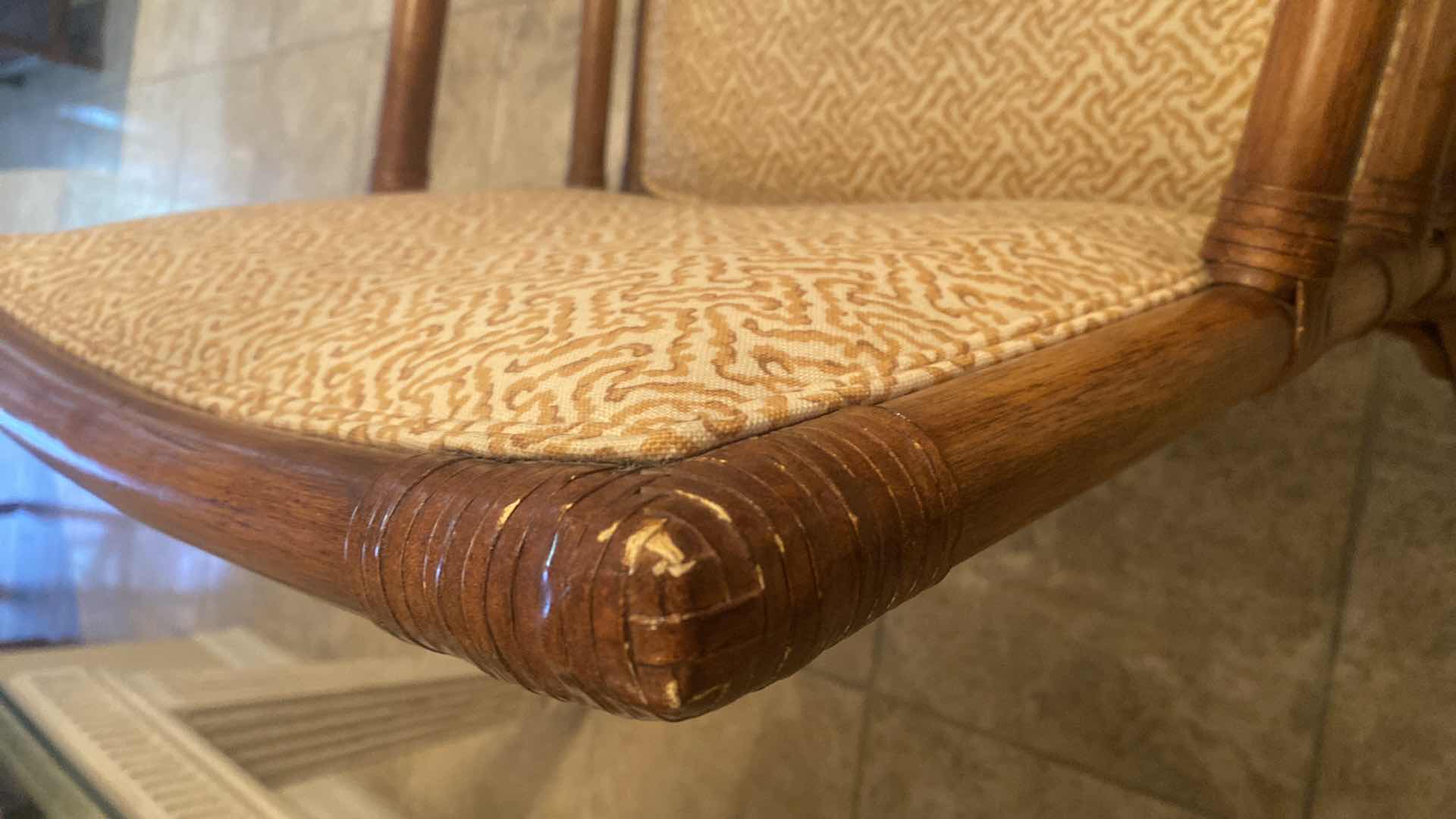 Photo 1 of PAIR OF ARM DINING CHAIRS(2SETS AVAILABLE)