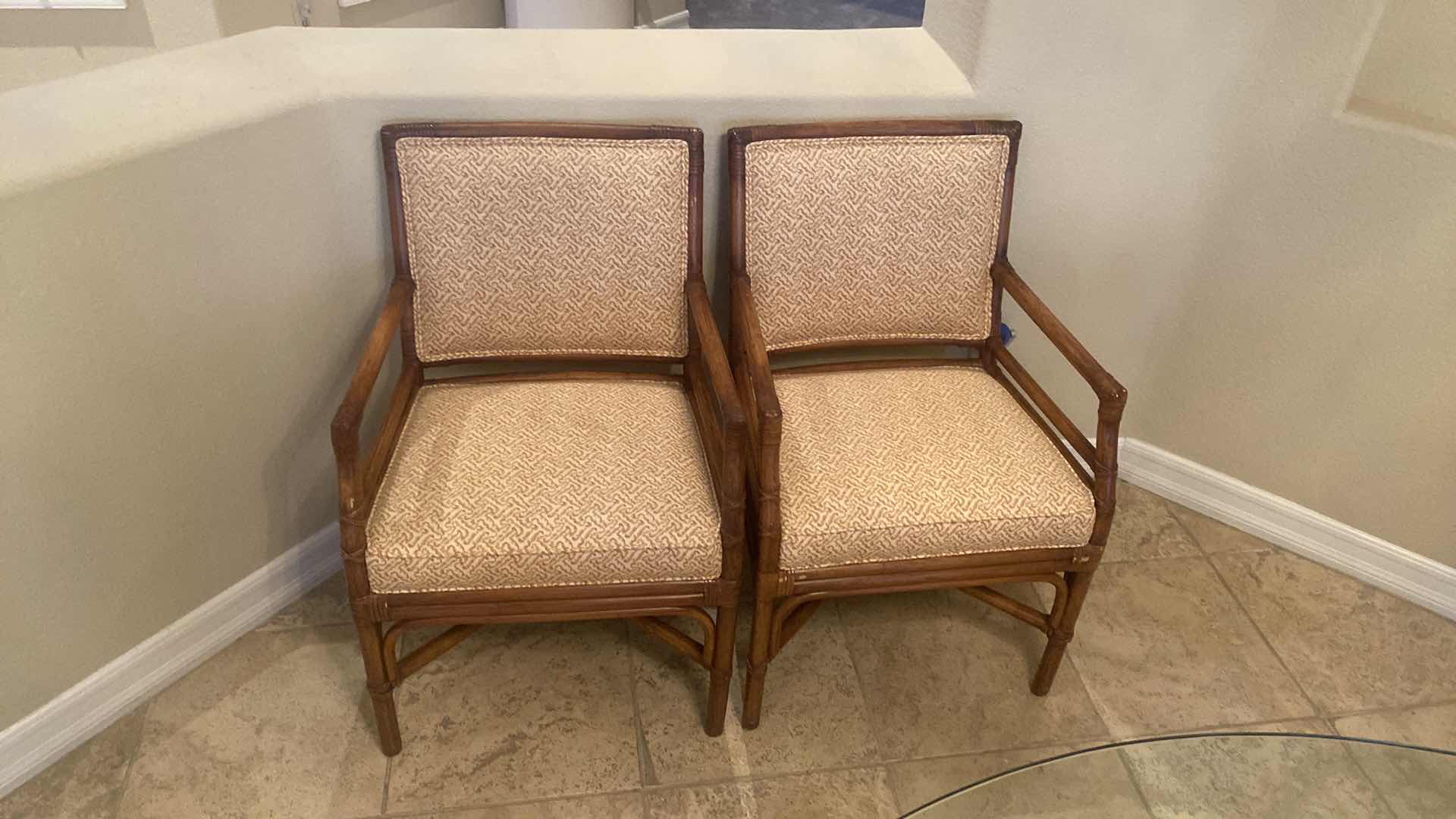 Photo 1 of PAIR OF ARM DINING CHAIRS(2SETS AVAILABLE)