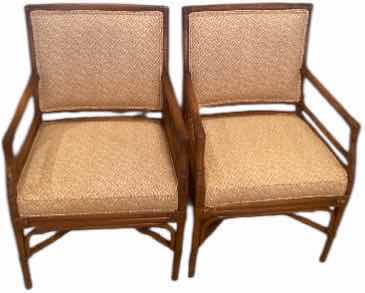 Photo 1 of PAIR OF ARM DINING CHAIRS(2SETS AVAILABLE)