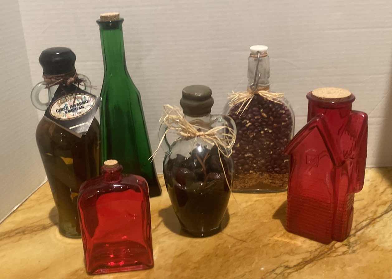 Photo 1 of 6-BOTTLE DECOR TALLEST H11”