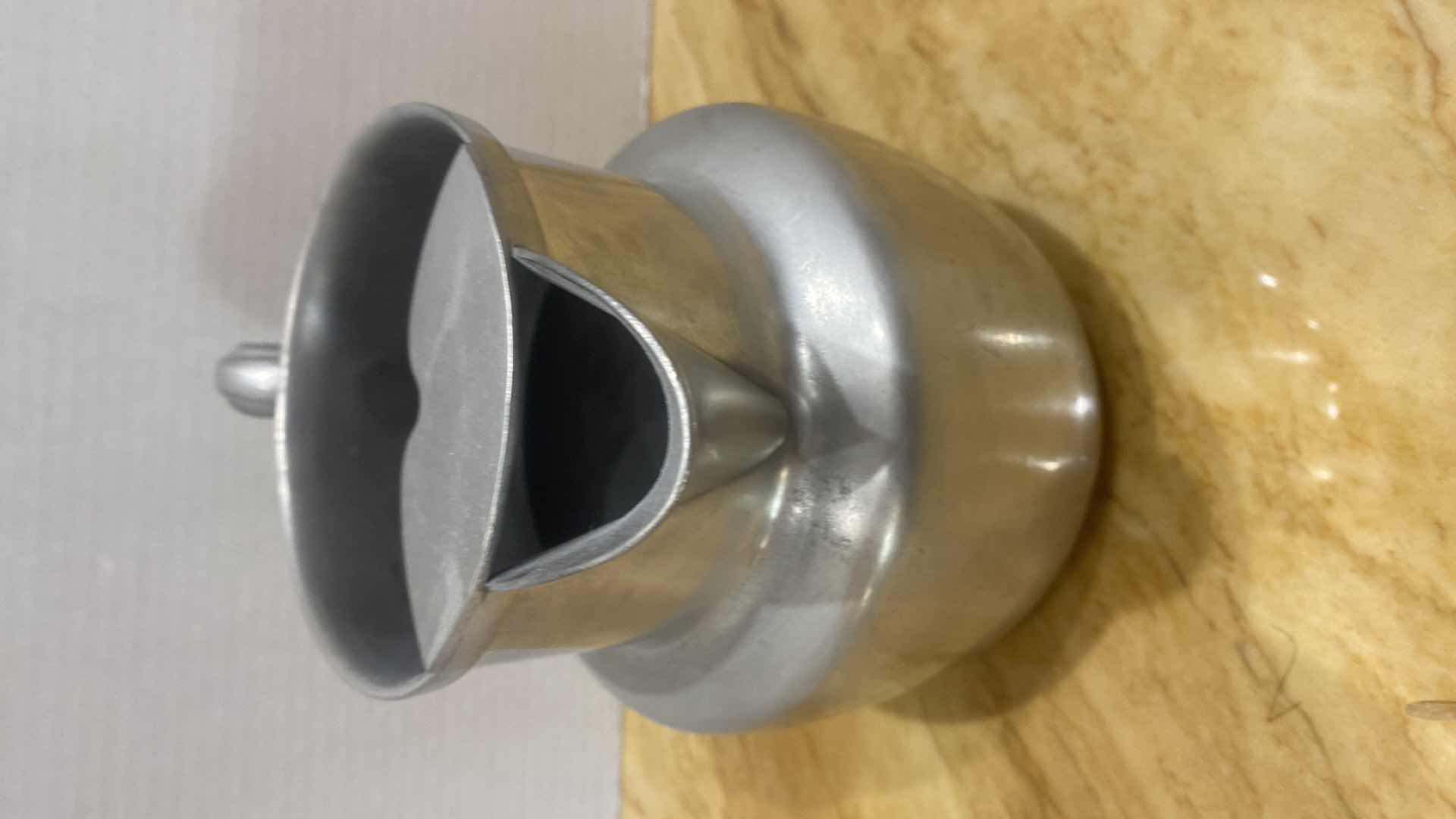 Photo 1 of AUTHENTIC  REPRODUCTION PEWTER JEFFERSON CUP H6 1/2”