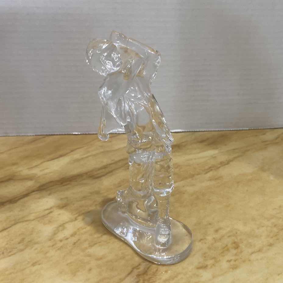 Photo 1 of WATERFORD GLASS GOLF FIGURINE H7”