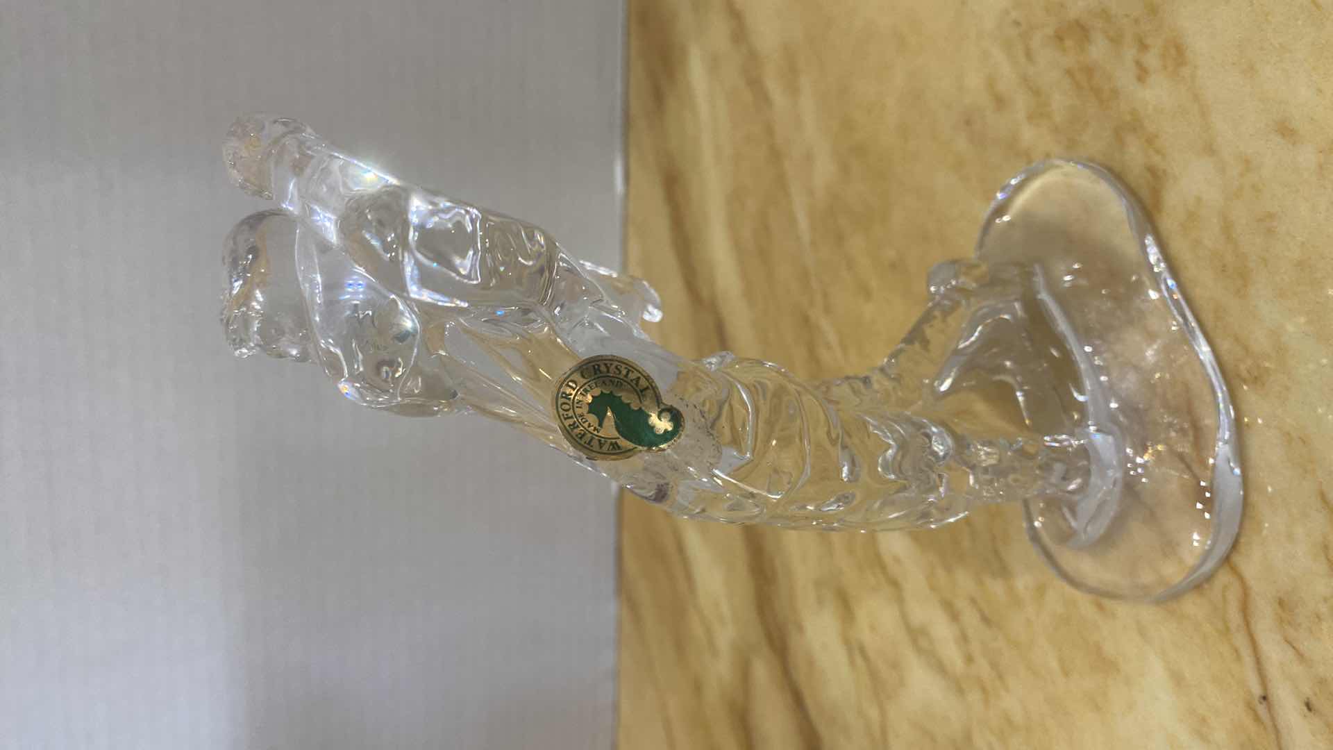 Photo 1 of WATERFORD GLASS GOLF FIGURINE H7”