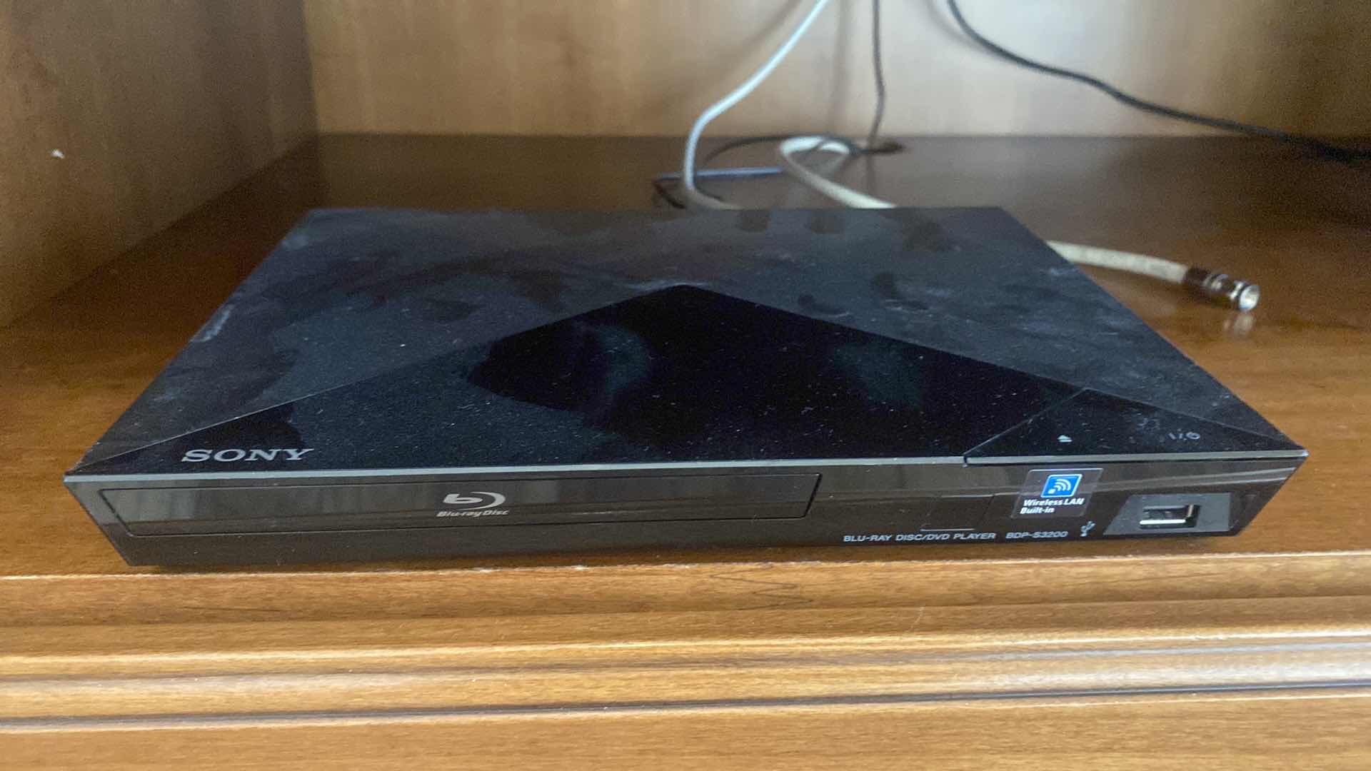 Photo 1 of 75” SONY BRAVIA TELEVISION WITH BUILT-IN SPEAKERS AND WALL MOUNT, INCLUDES SONY BLU-RAY DVD PLAYER