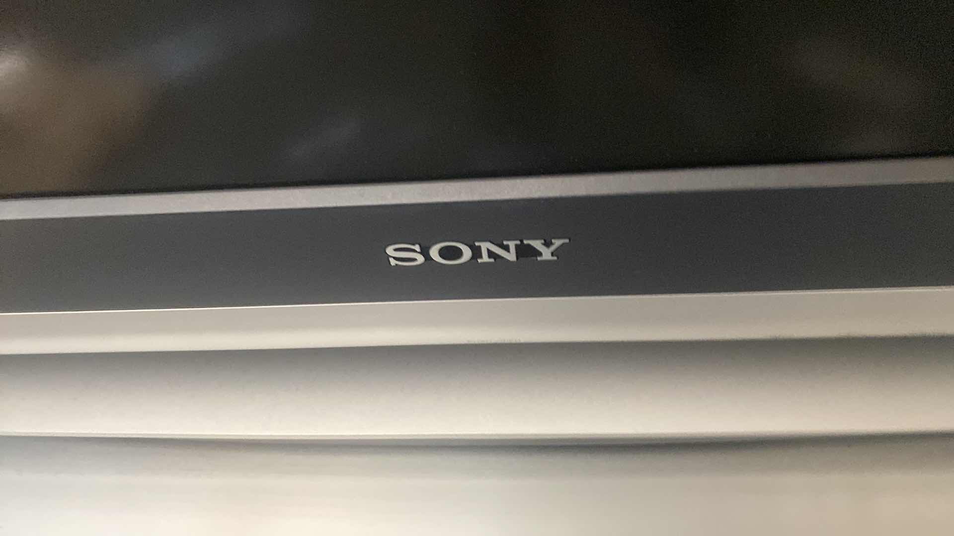 Photo 1 of 46” SONY VEGA ENGINE HD TV INCLUDES STAND & SONY PROGRESSIVE, SCAN DVD PLAYER (remote missing)