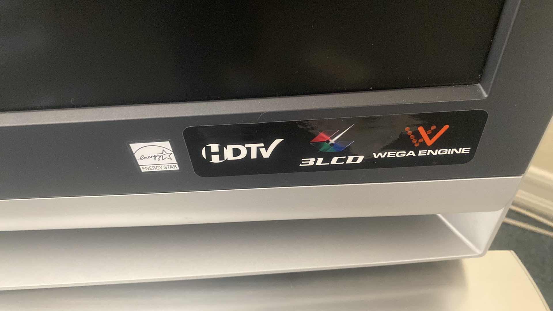 Photo 1 of 46” SONY VEGA ENGINE HD TV INCLUDES STAND & SONY PROGRESSIVE, SCAN DVD PLAYER (remote missing)