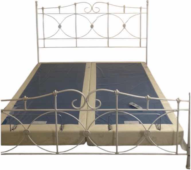 Photo 1 of CALIFORNIA KING SIZE TEMPERPEDIC FULL MOTION BASE ADJUSTABLE BED WITH MASSAGE 75” X 79” INCLUDES BEDFRAME