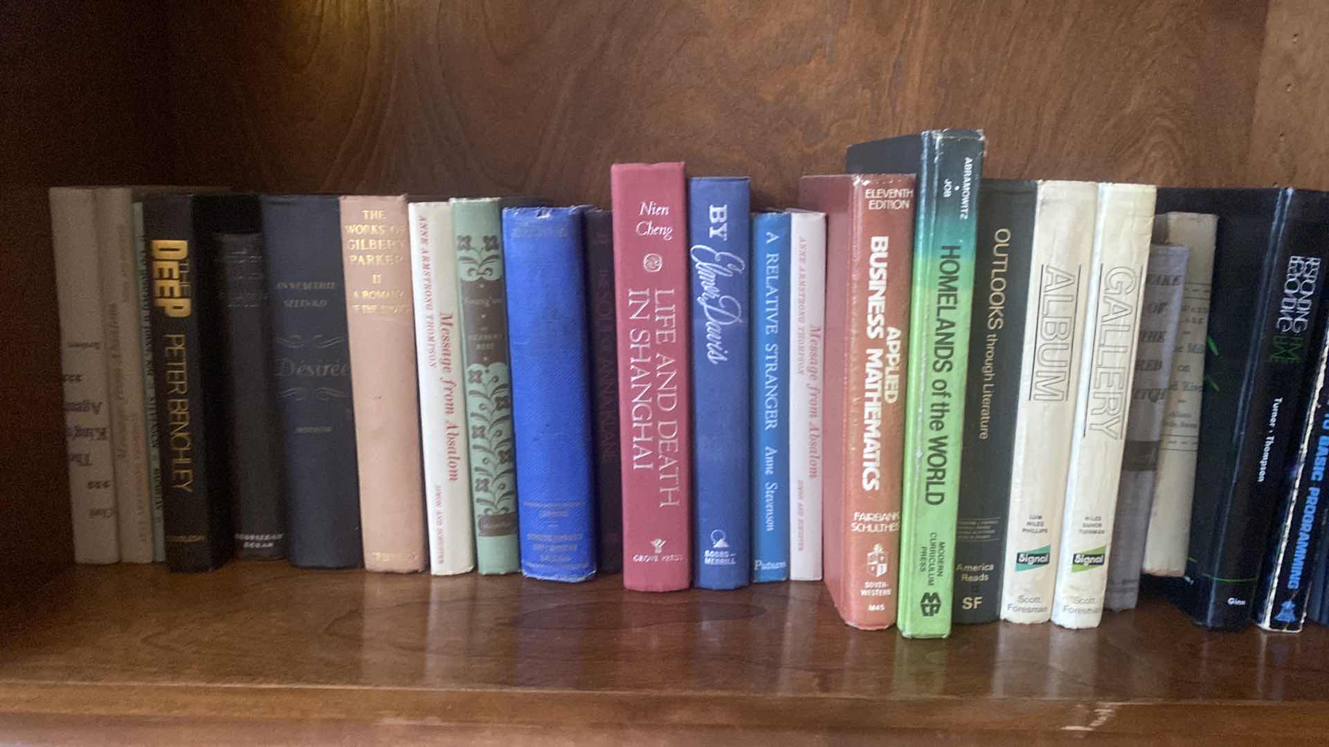 Photo 1 of SHELF OF BOOKS