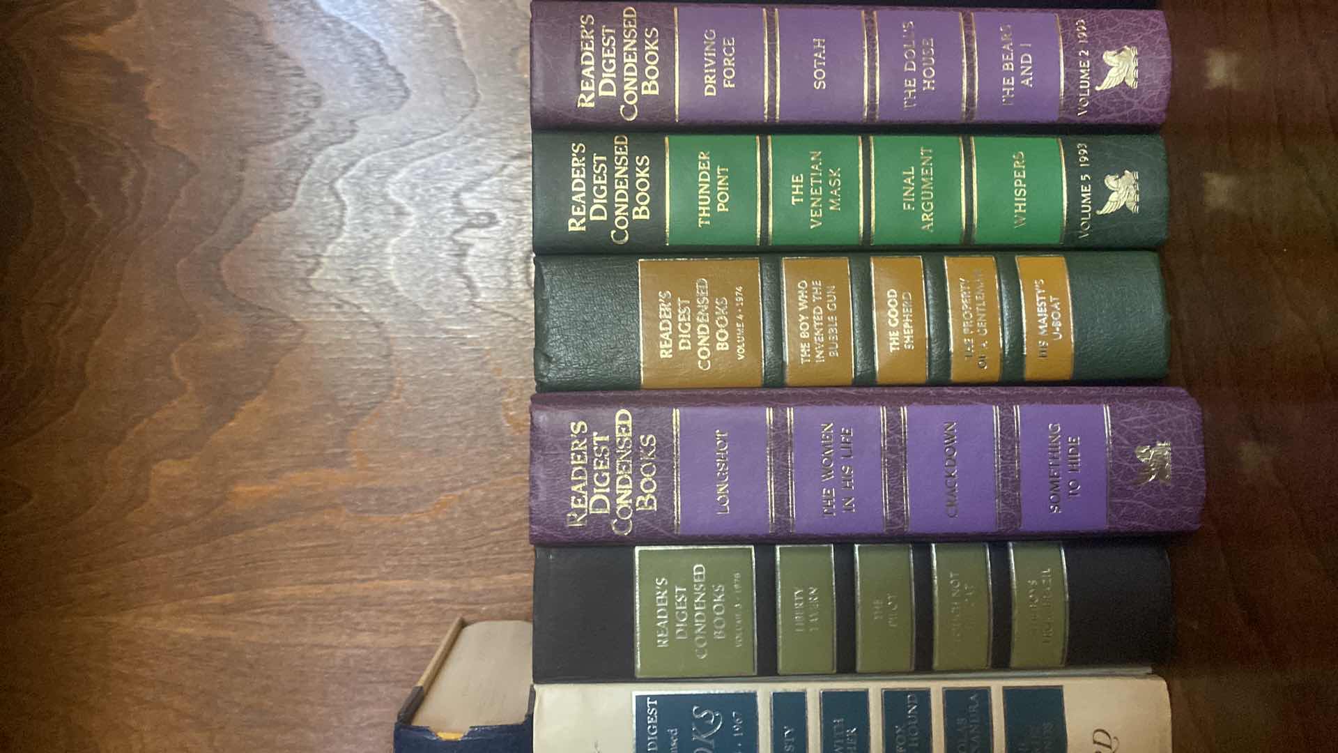 Photo 1 of SHELF OF BOOKS READERS DIGEST CONDENSED