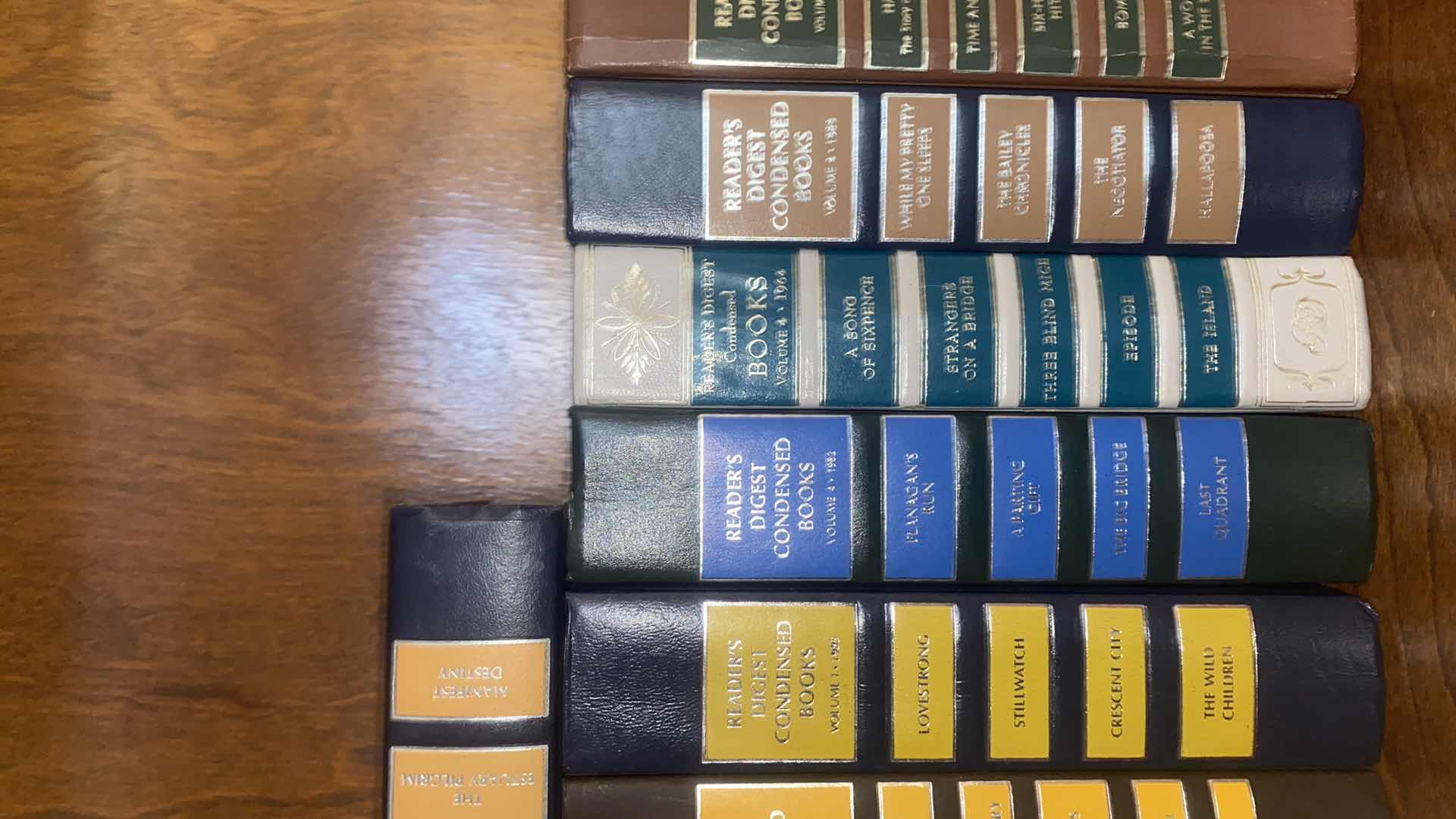 Photo 1 of SHELF OF BOOKS READERS DIGEST CONDENSED