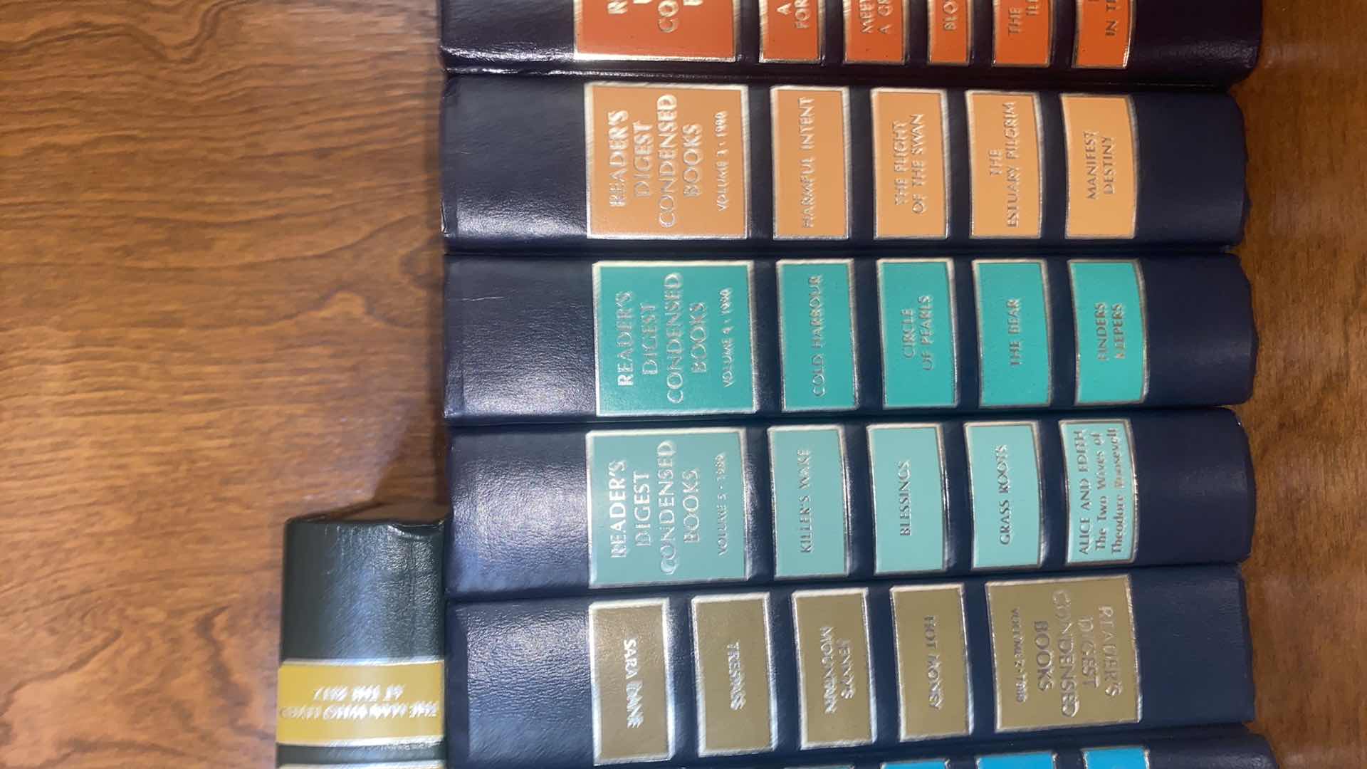 Photo 1 of SHELF OF BOOKS READERS DIGEST CONDENSED