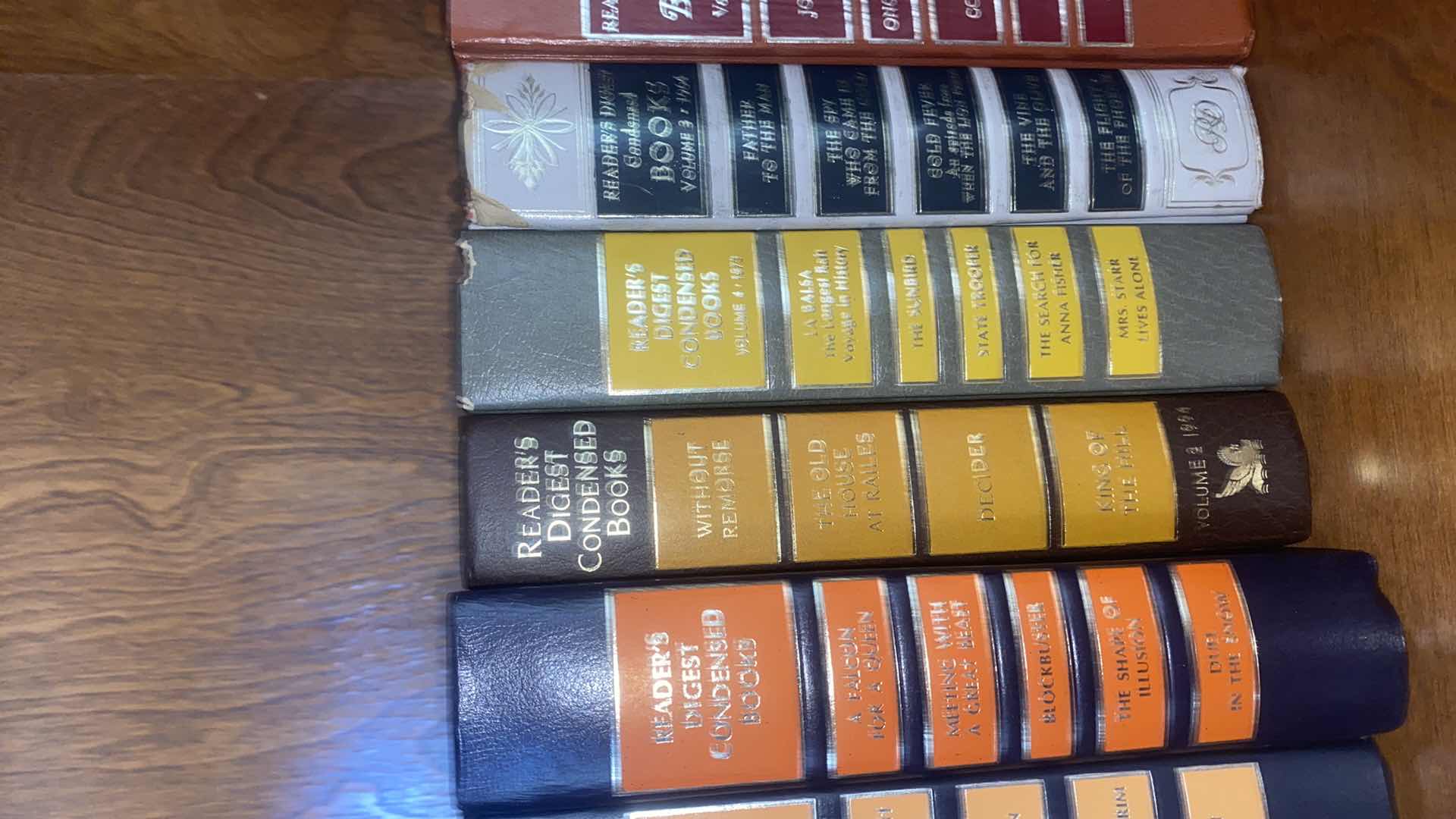 Photo 1 of SHELF OF BOOKS READERS DIGEST CONDENSED