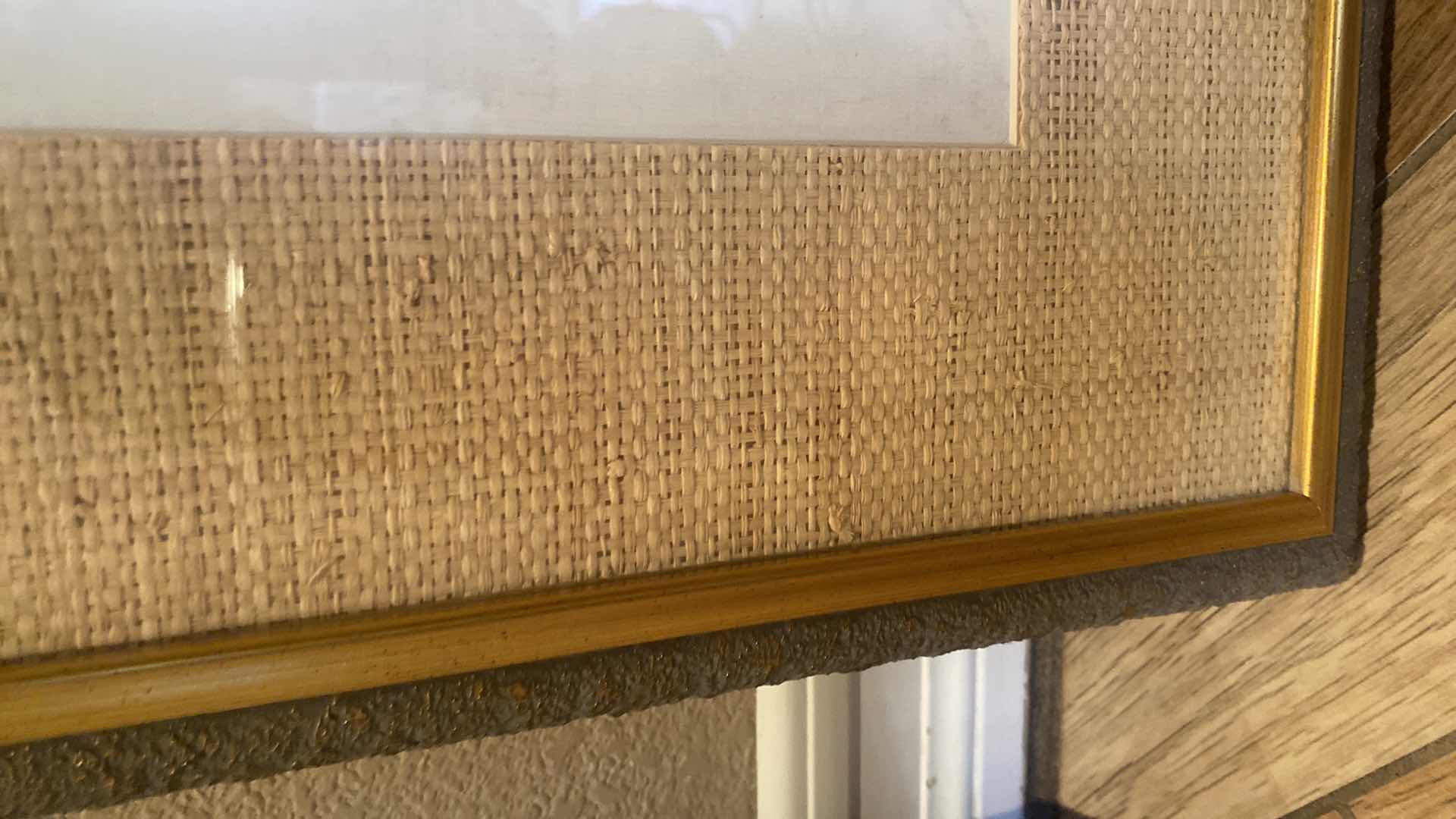 Photo 1 of FRAMED PALM TREE PRINT ARTWORK 21“ X 28 1/2“