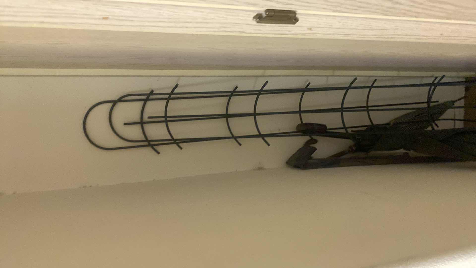 Photo 1 of TWO GOLF UMBRELLAS, AND METAL VINE SUPPORTS