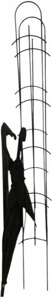 Photo 1 of TWO GOLF UMBRELLAS, AND METAL VINE SUPPORTS