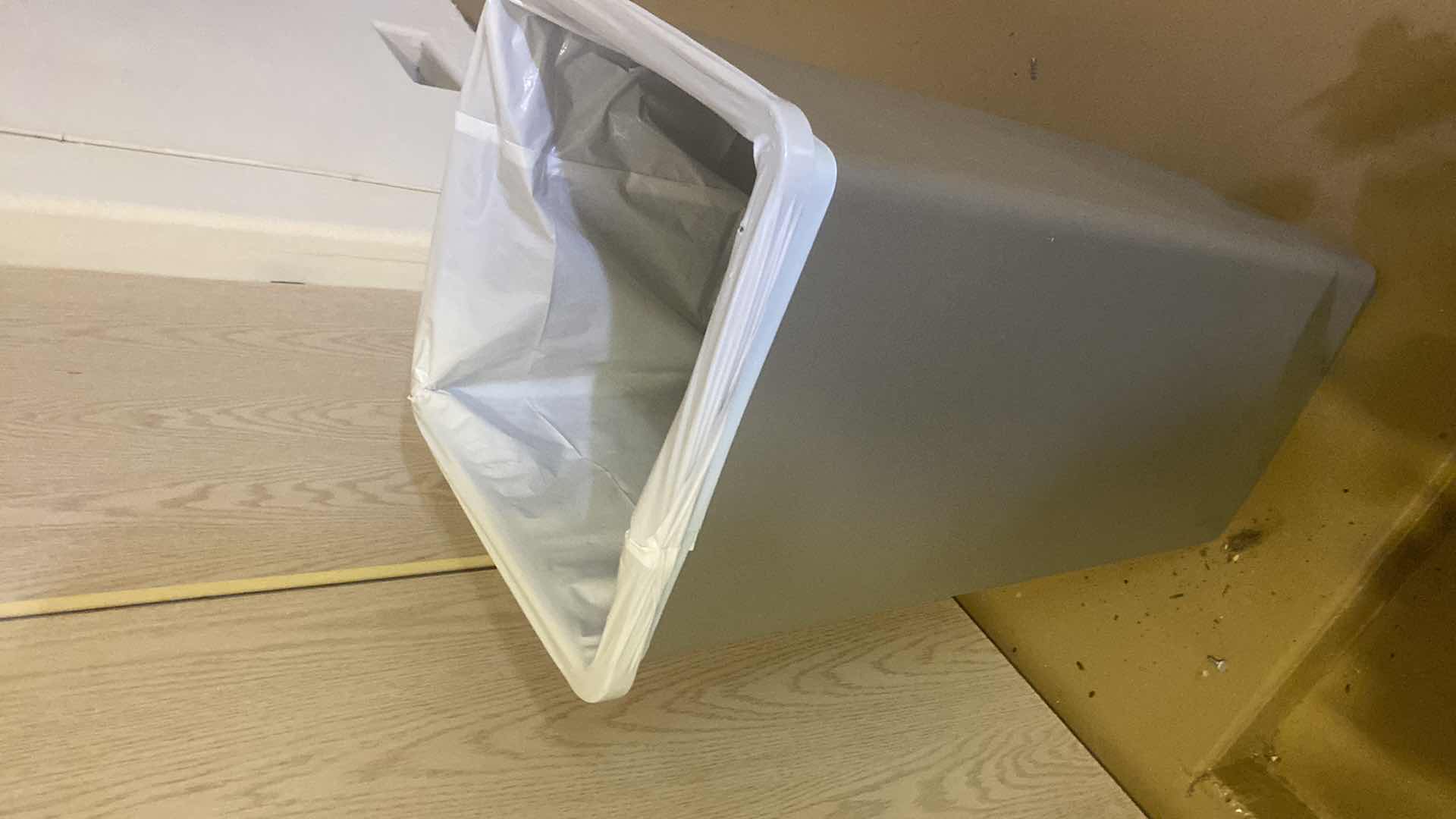 Photo 1 of TRASH CAN H28” (Lid is missing)