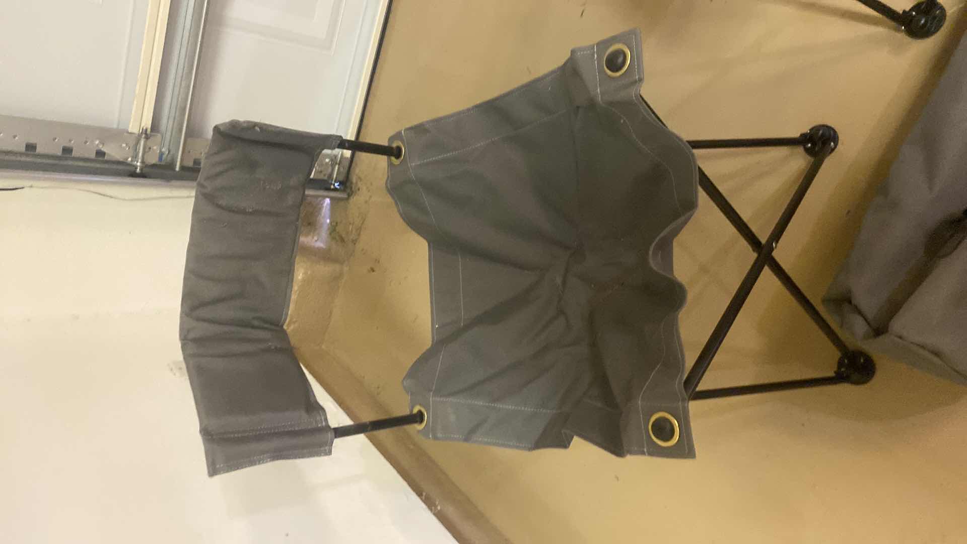 Photo 1 of 2-COLLAPSIBLE FOLDING CHAIRS WITH BAG