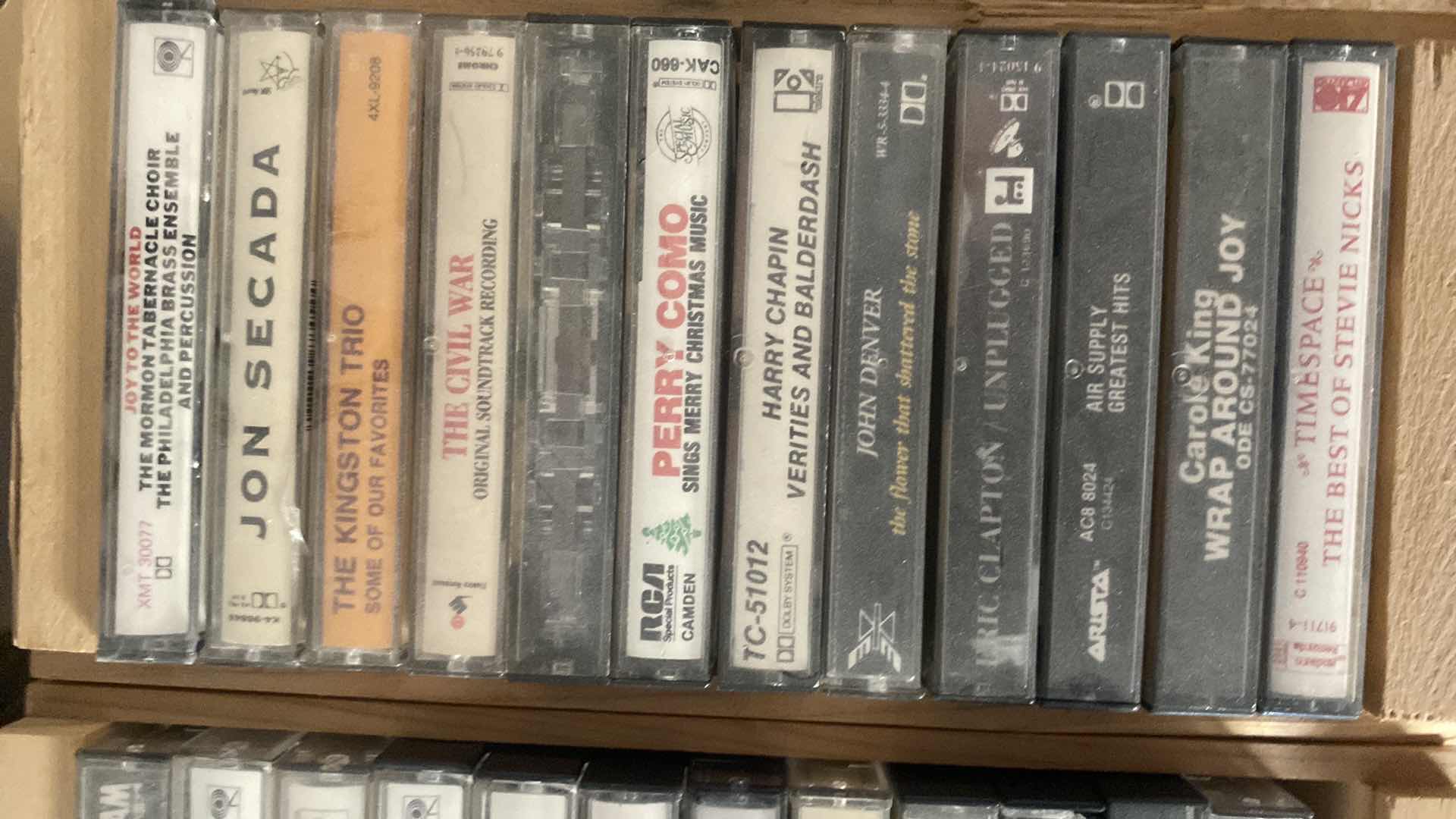 Photo 1 of CASSETTES AND CDS