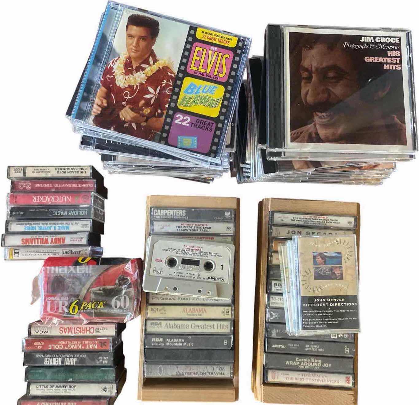 Photo 1 of CASSETTES AND CDS