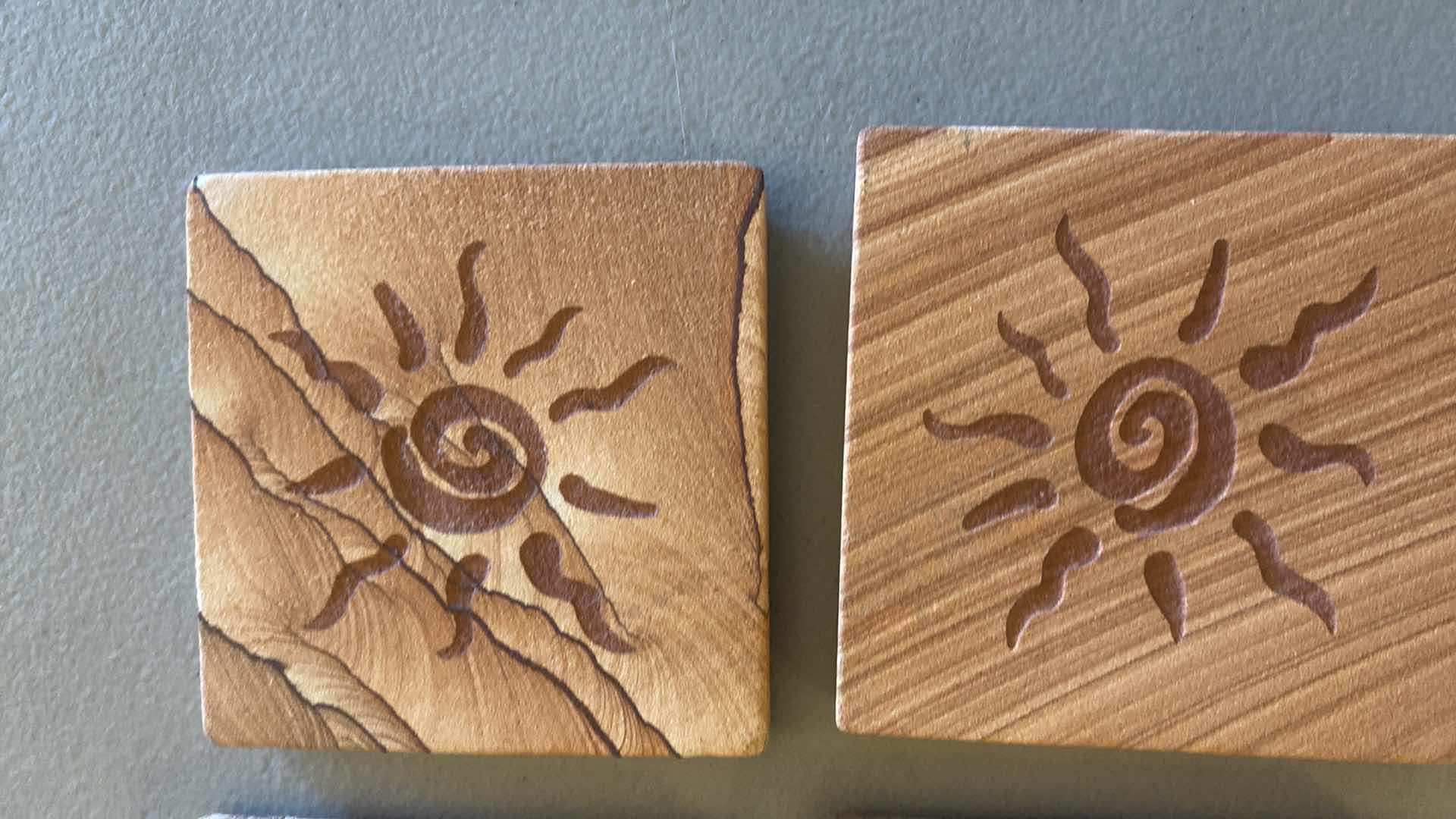 Photo 1 of 4-SANDSTONE COASTERS