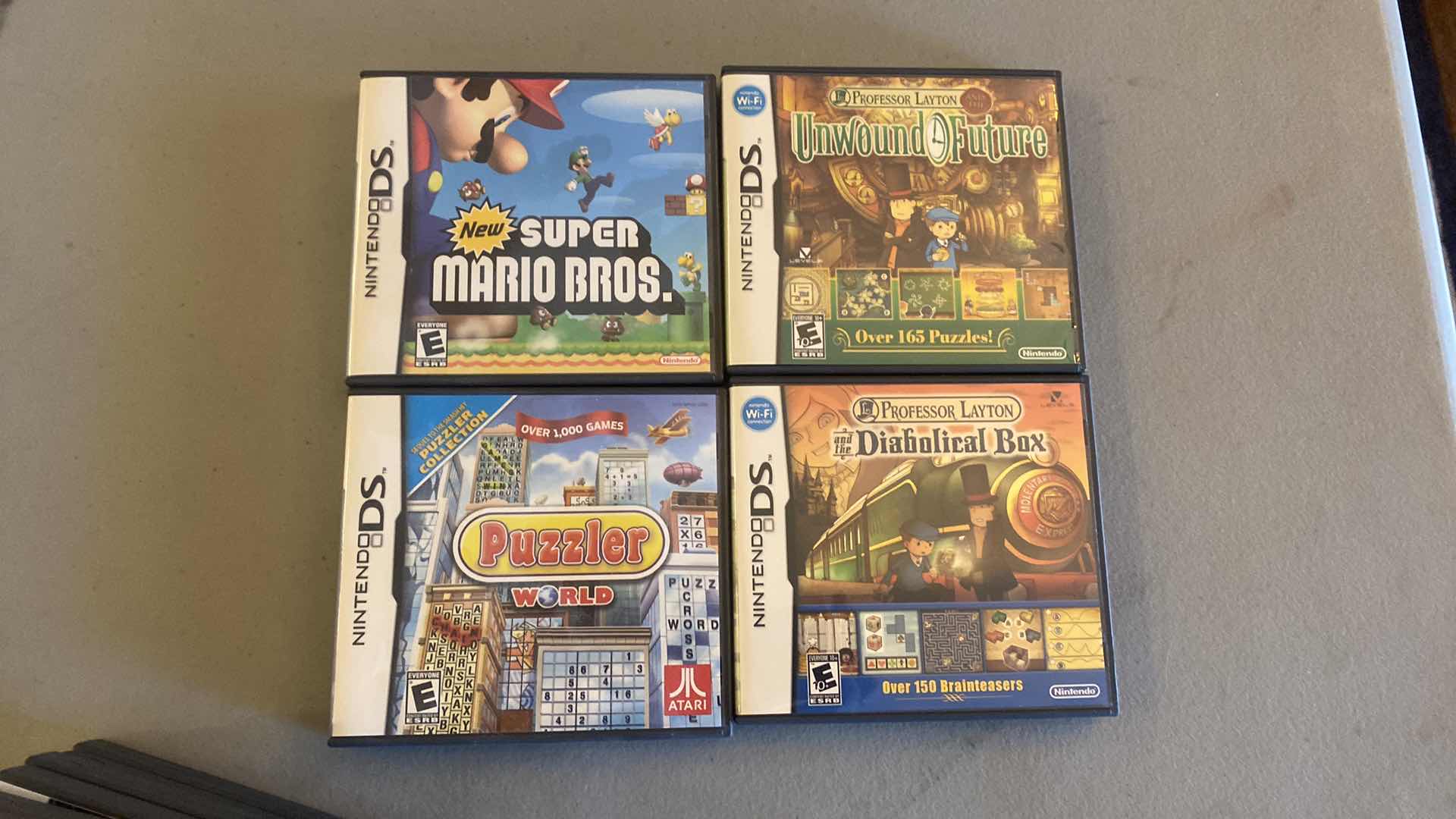 Photo 1 of 9-NINTENDO DS GAMES