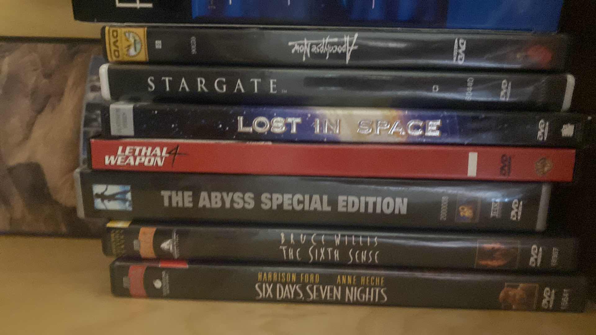 Photo 1 of CONTENTS OF DRAWER-DVDS AND CDS