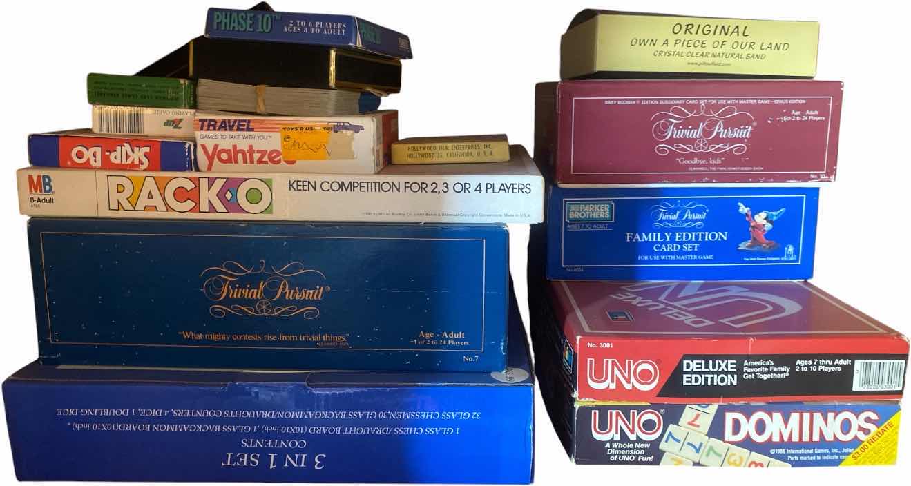 Photo 1 of CONTENTS OF SHELF GAMES