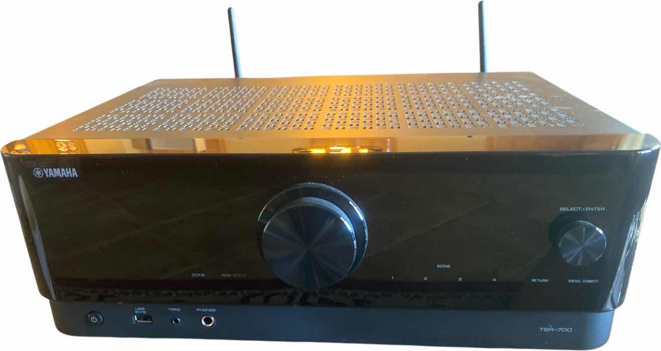 Photo 1 of YAMAHA RECEIVER, MODEL TSR – 700 WITH SET UP PAPERWORK
