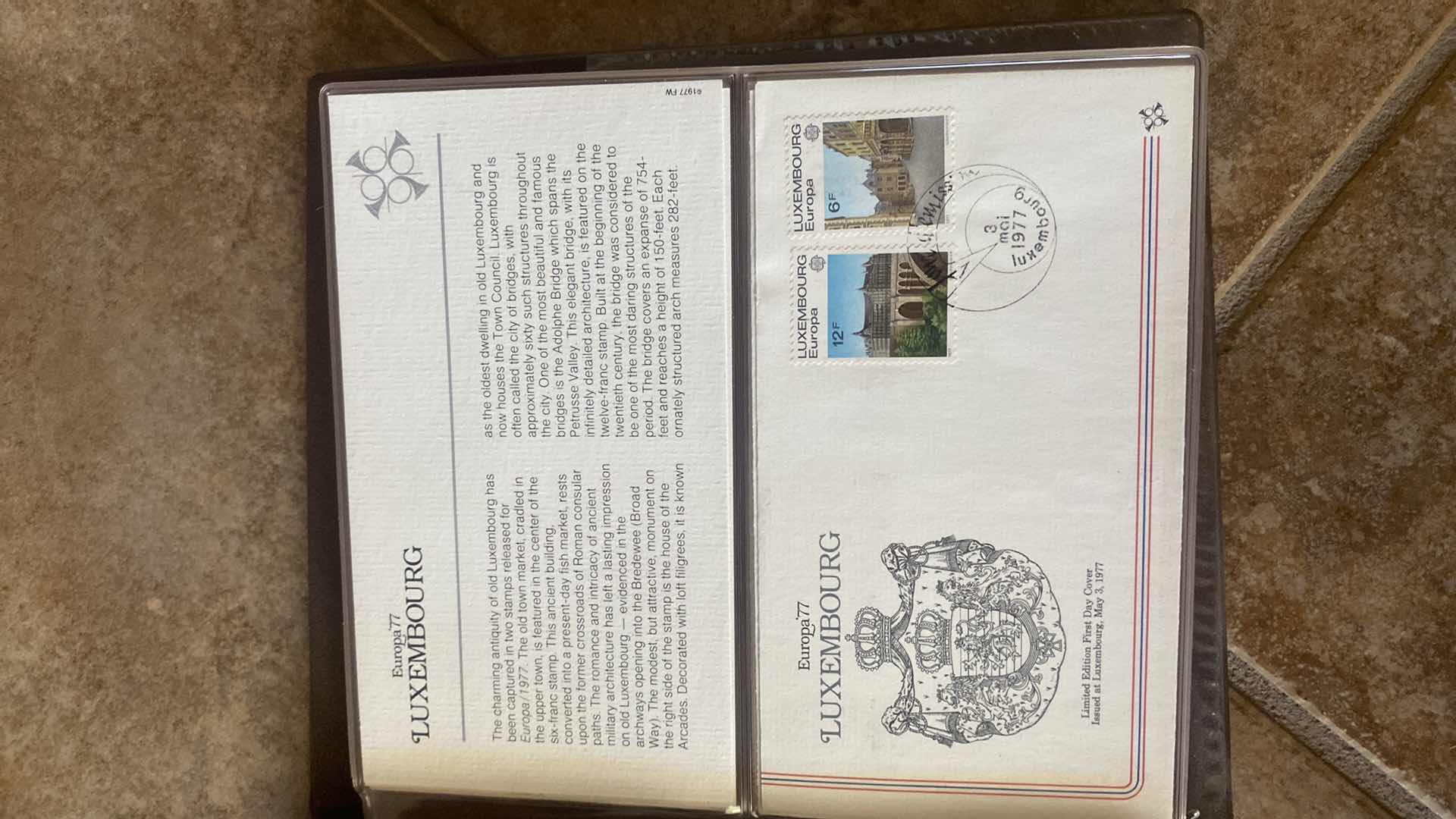Photo 1 of VINTAGE THE SCENIC WONDERS OF EUROPE STAMP COLLECTION